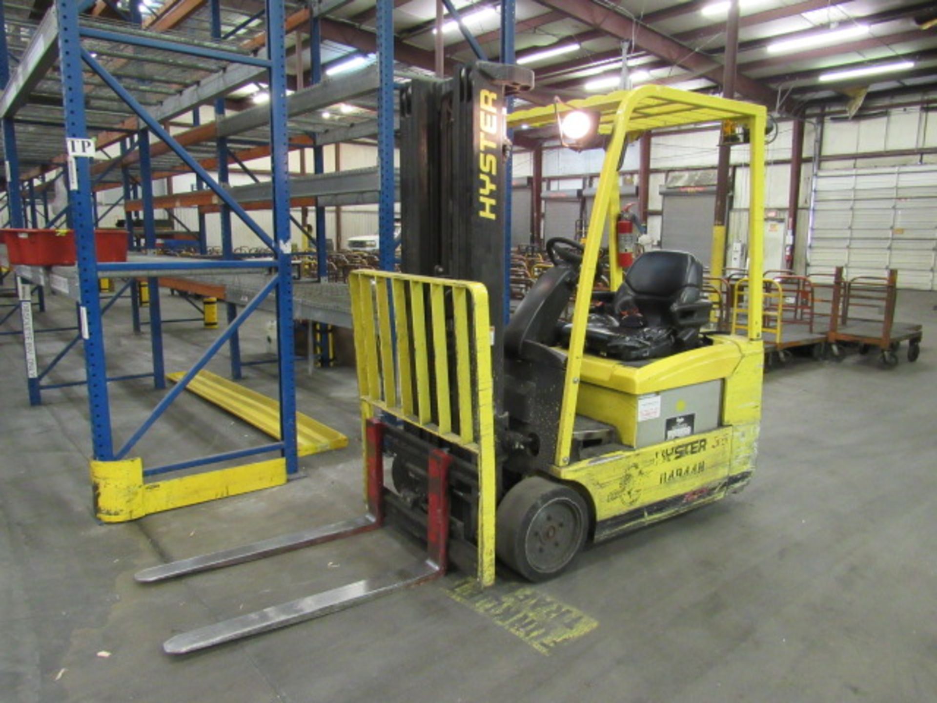 Hyster 3500 lb. 3 Wheel Electric Forklift
