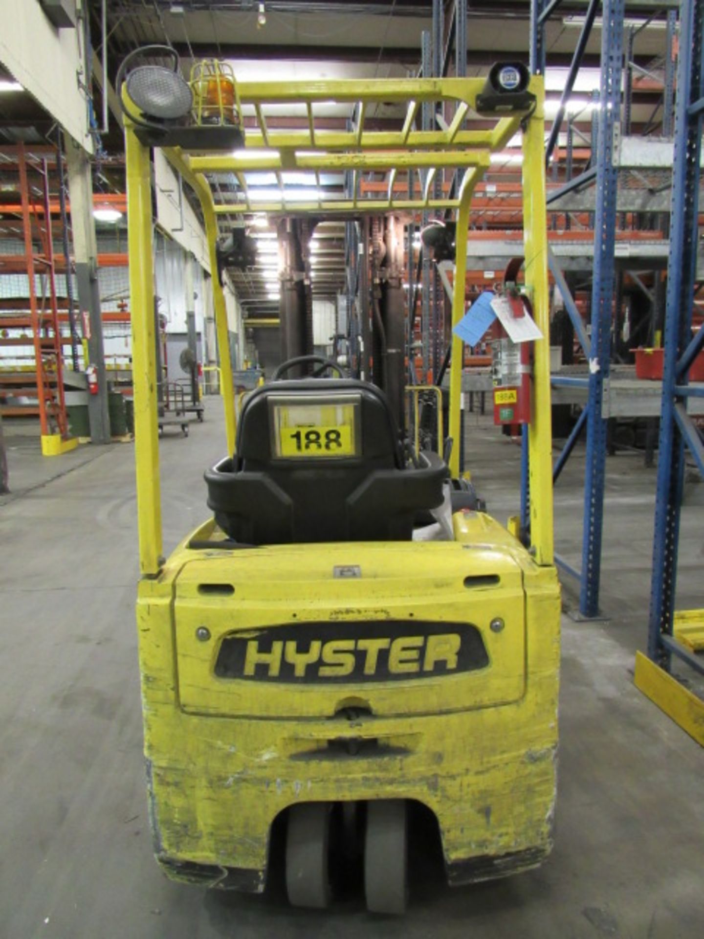 Hyster 3500 lb. 3 Wheel Electric Forklift - Image 5 of 8