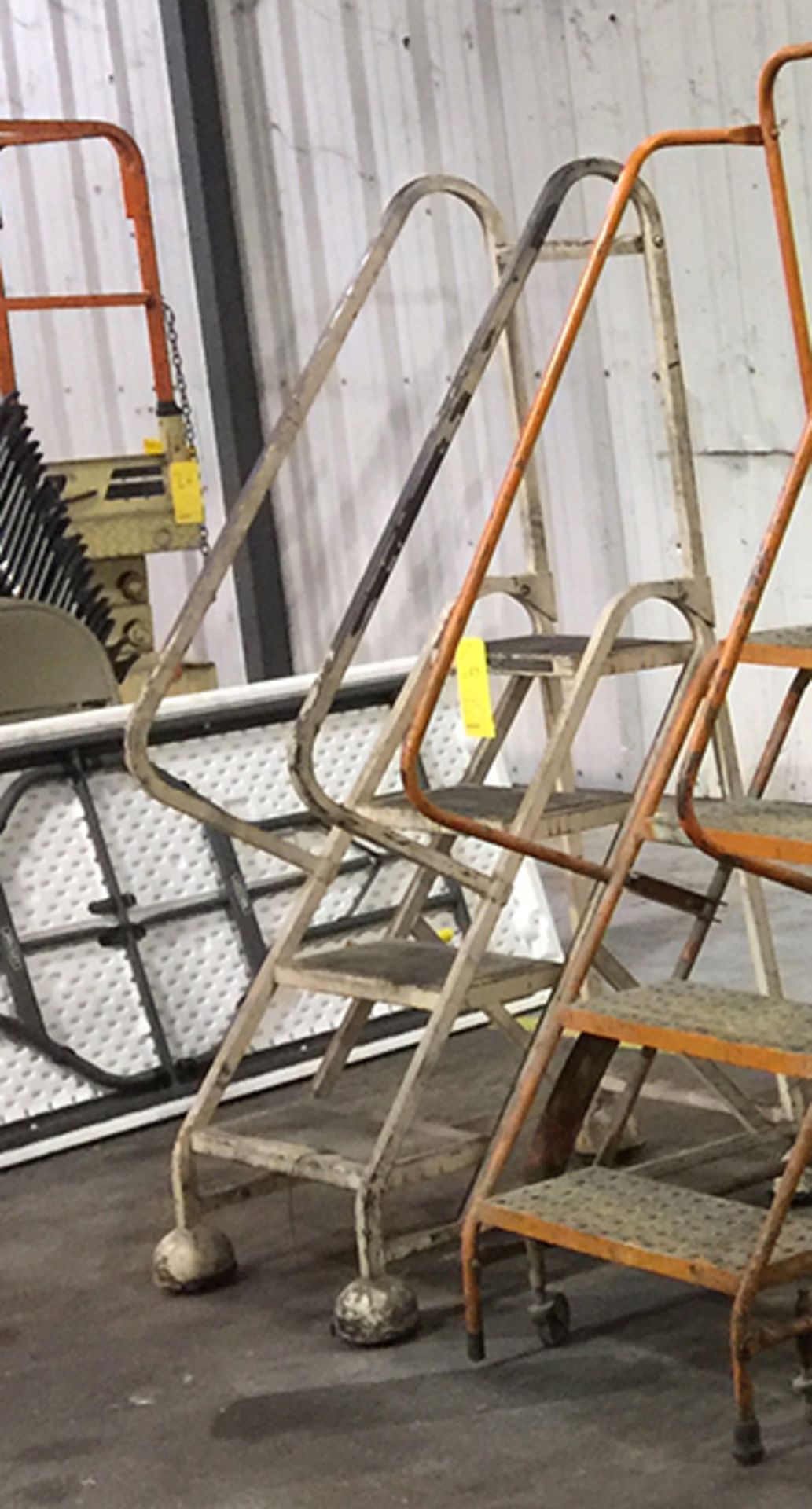 Platform Ladder on Rollers