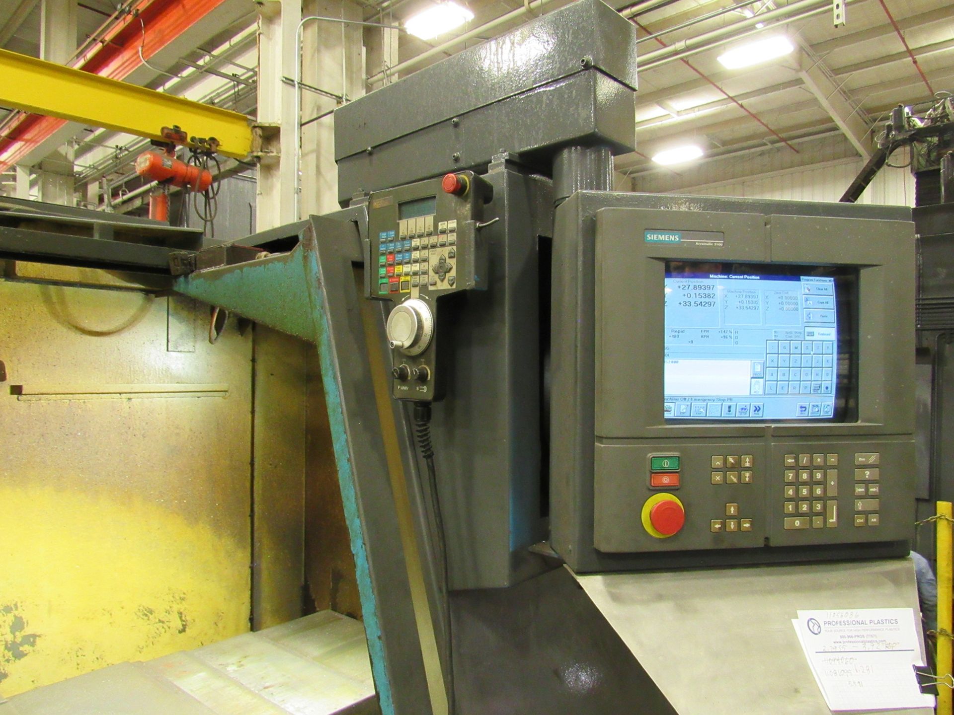 Cincinnati Milacron Saber 1250 CNC Vertical Machining Center - Image 6 of 10