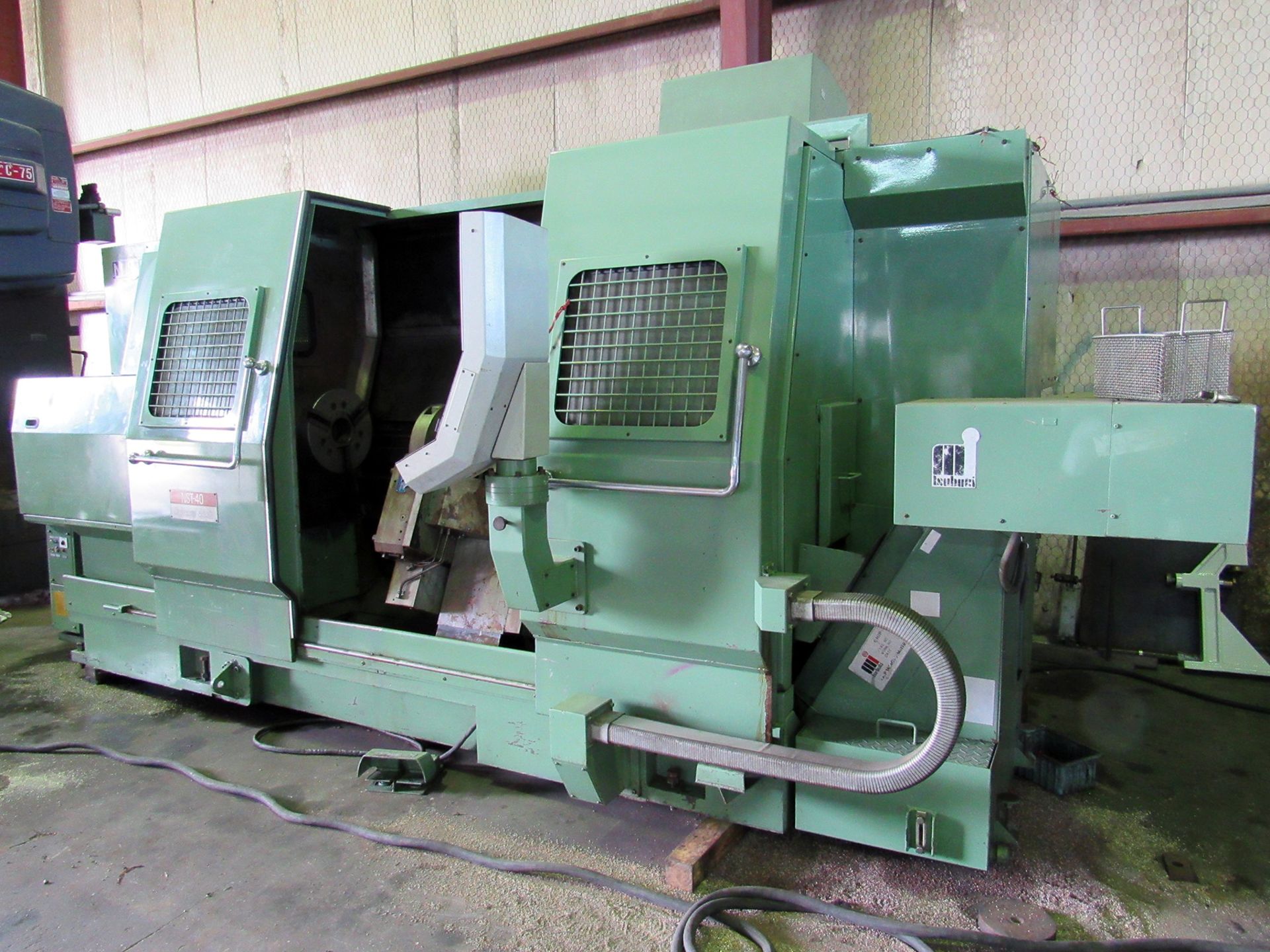 Nissin Model NST-40/125 CNC Lathe - Image 6 of 9