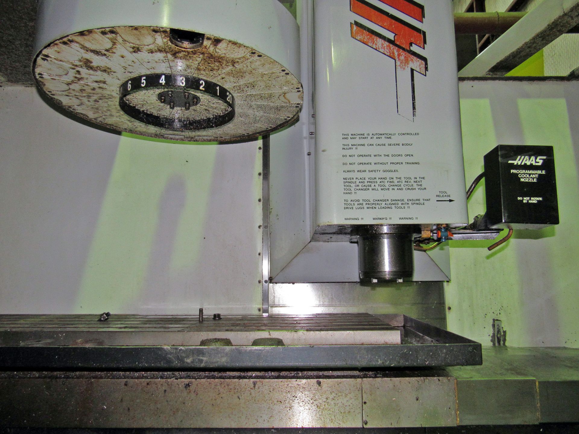 Haas VF-4 CNC VMC - Image 7 of 9