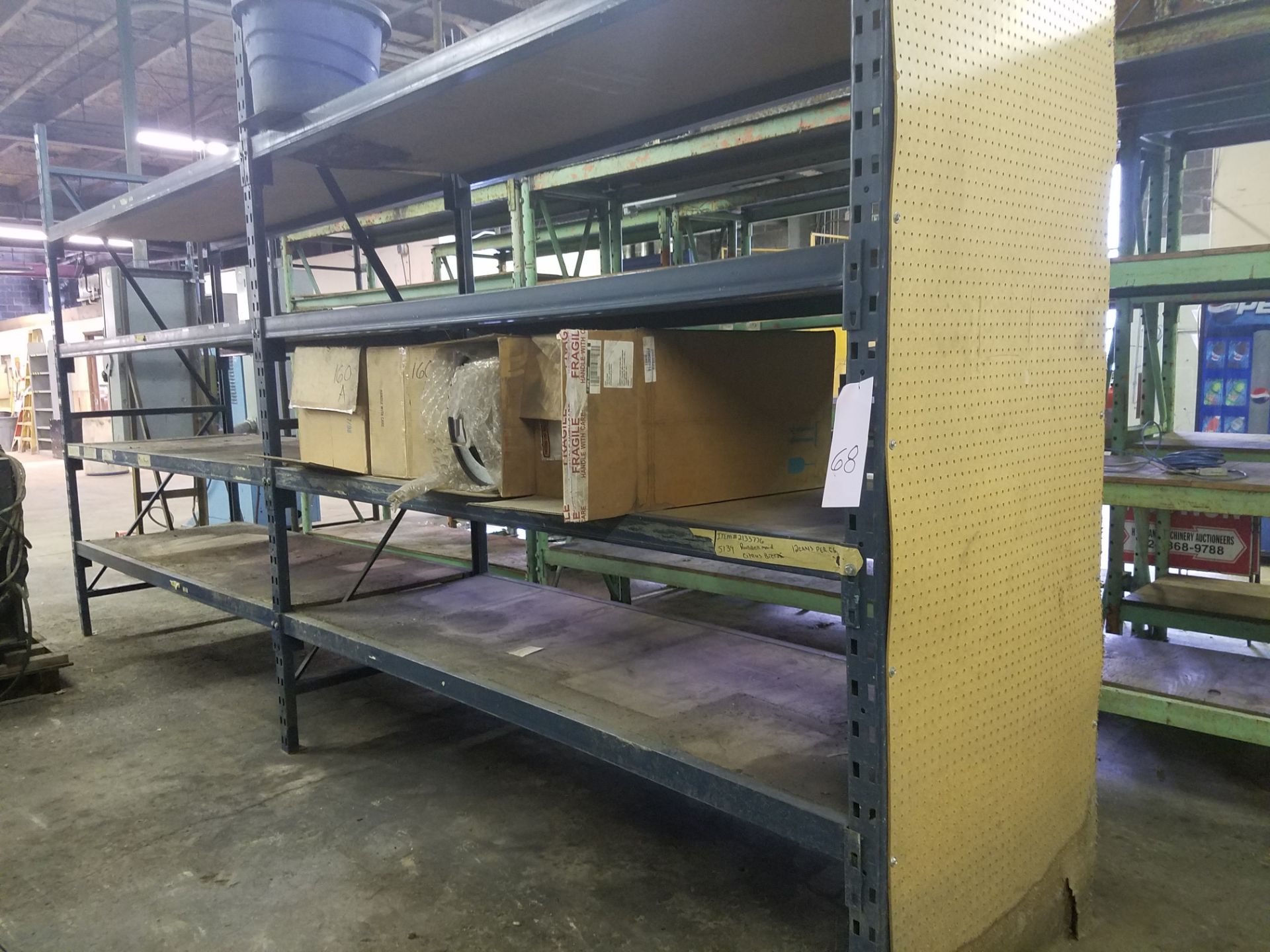 2 SECTIONS BLUE PALLET RACKING - Image 2 of 2