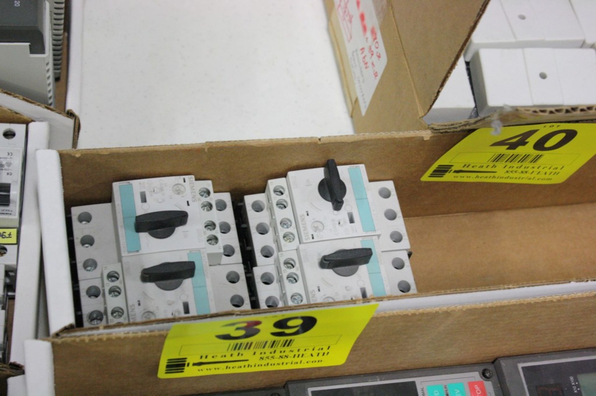 (4) SIEMENS SIRIUS MODEL 3RV1021-1EA15