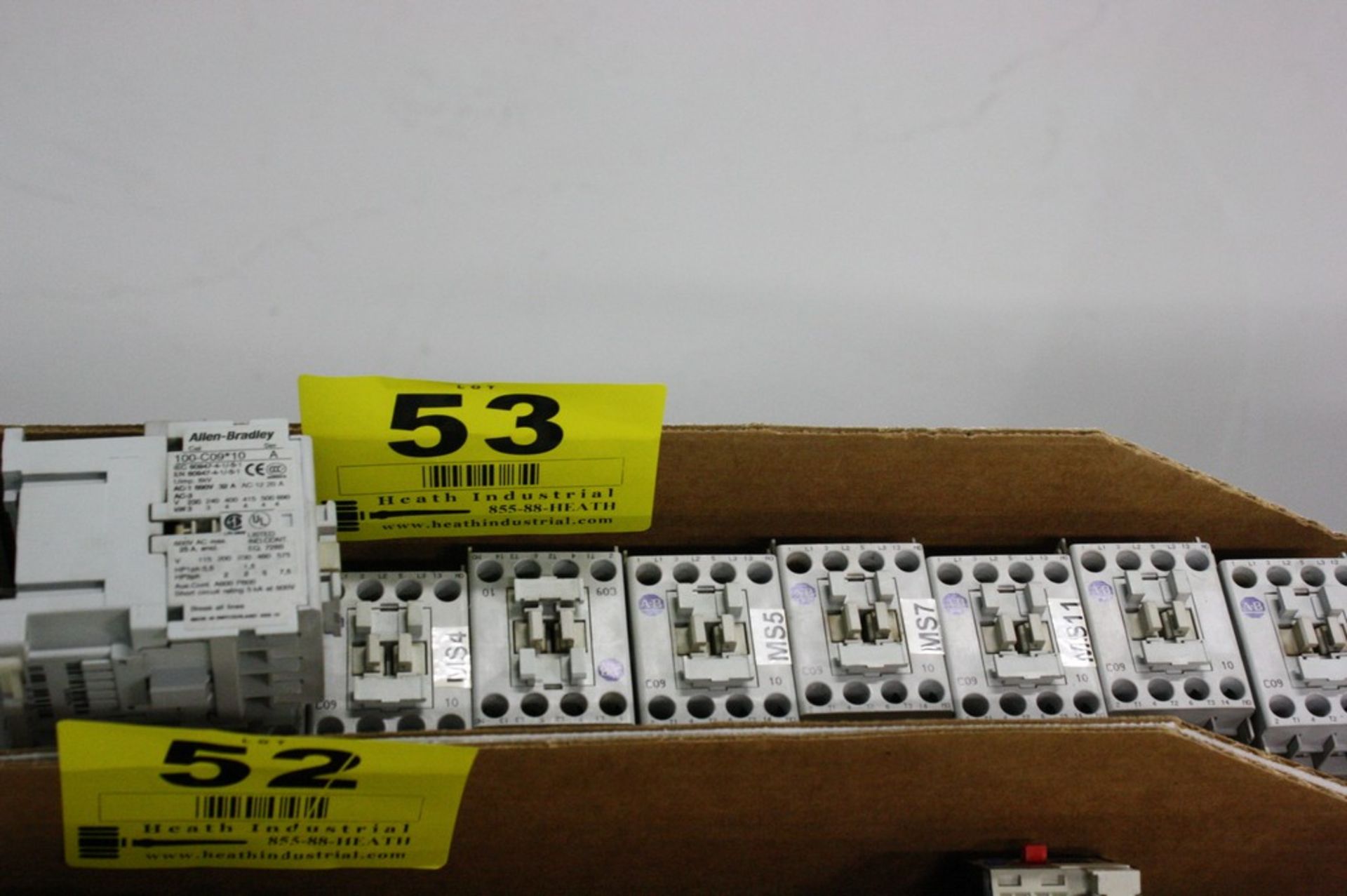 (10) ALLEN BRADLEY CAT. NO. 100-C09*20