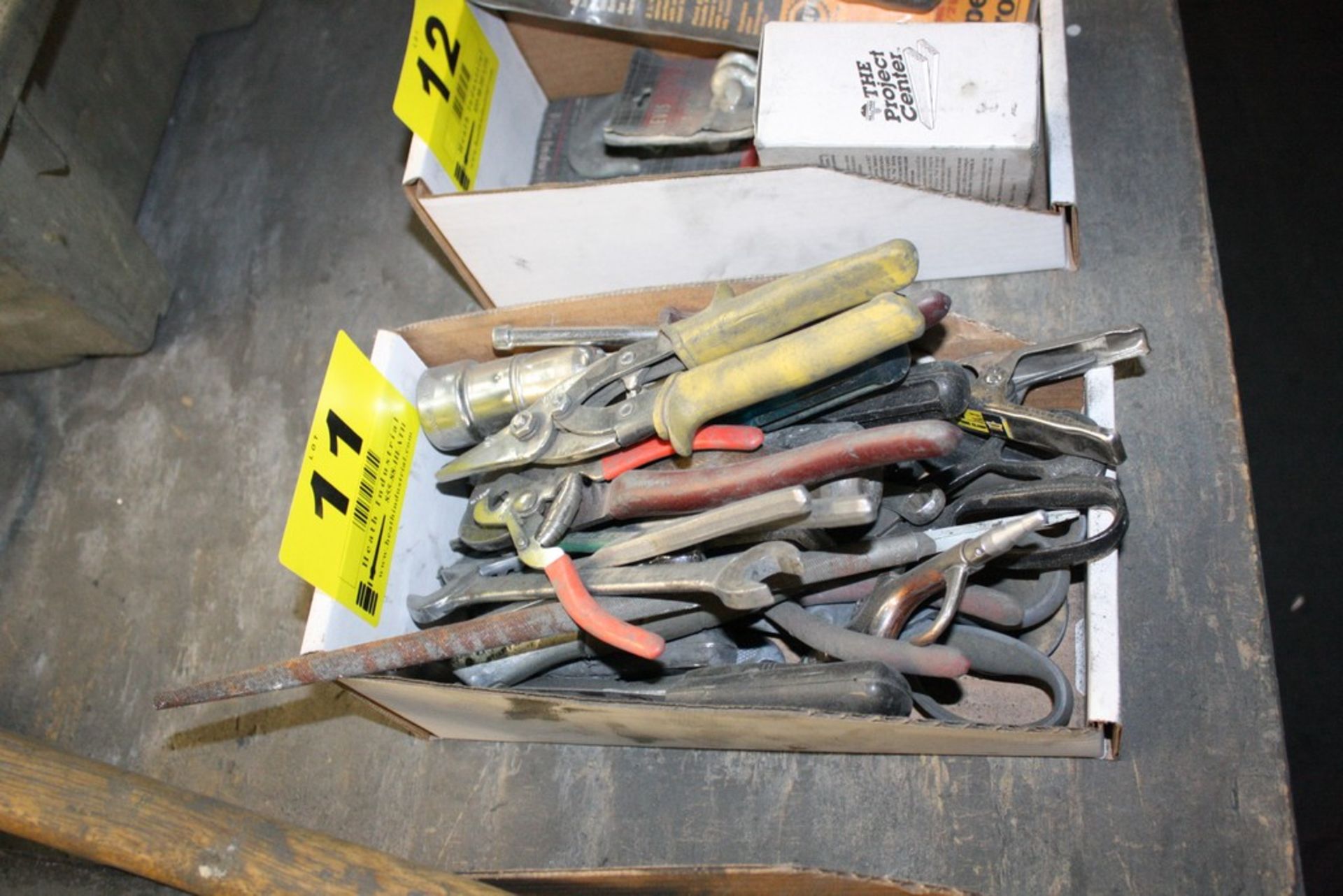 LOT: ASSORTED WIRE CUTTERS, WRENCHES