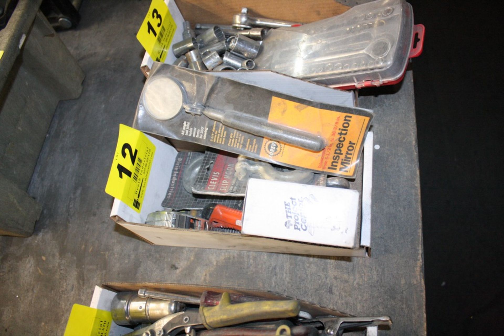 LOT: ASSORTED HOOKS, CLEVIS & INSPECTION