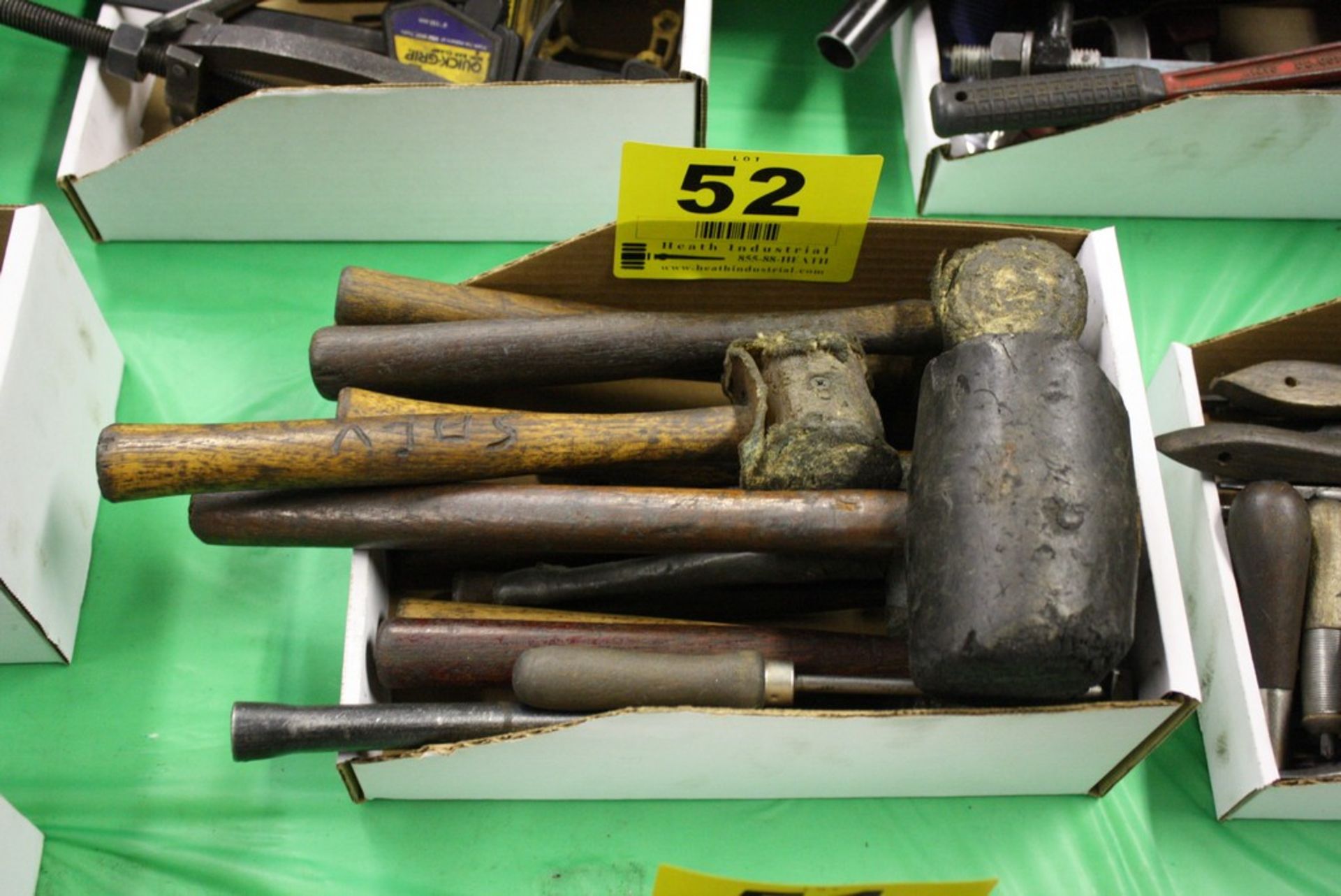 LOT: ASSORTED HAMMERS