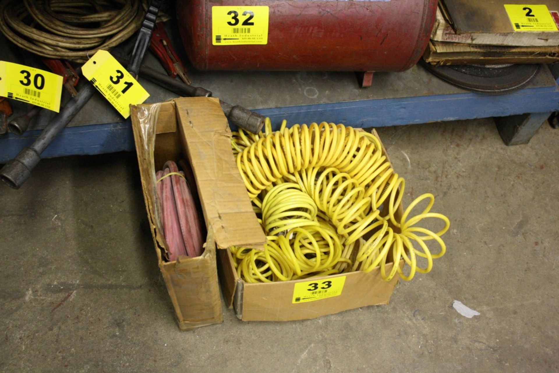 LOT: ASSORTED AIR HOSE