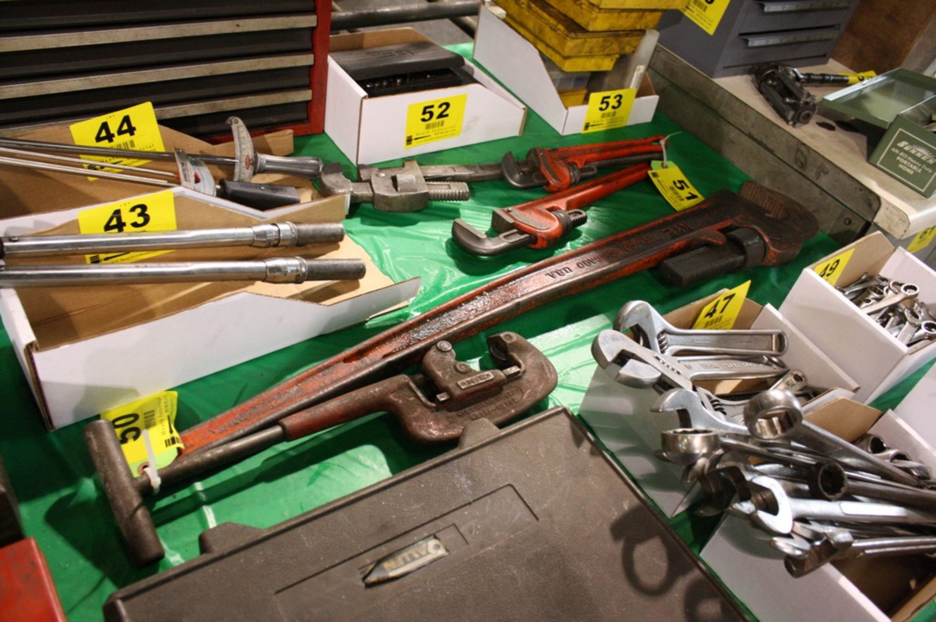 NYE 48" ADJUSTABLE PIPE WRENCH AND