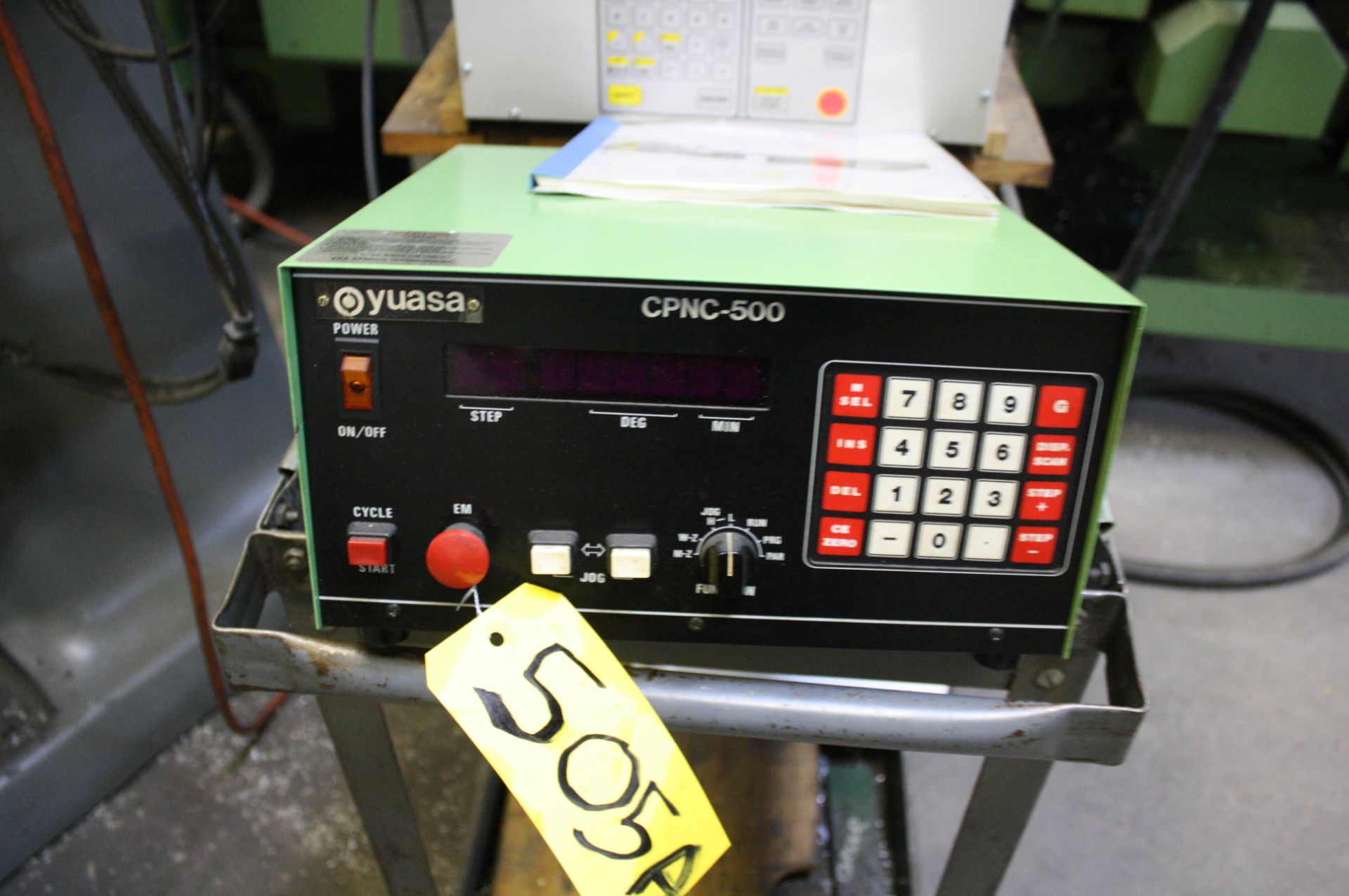 YUASA MODEL CPNC-500 CONTROL