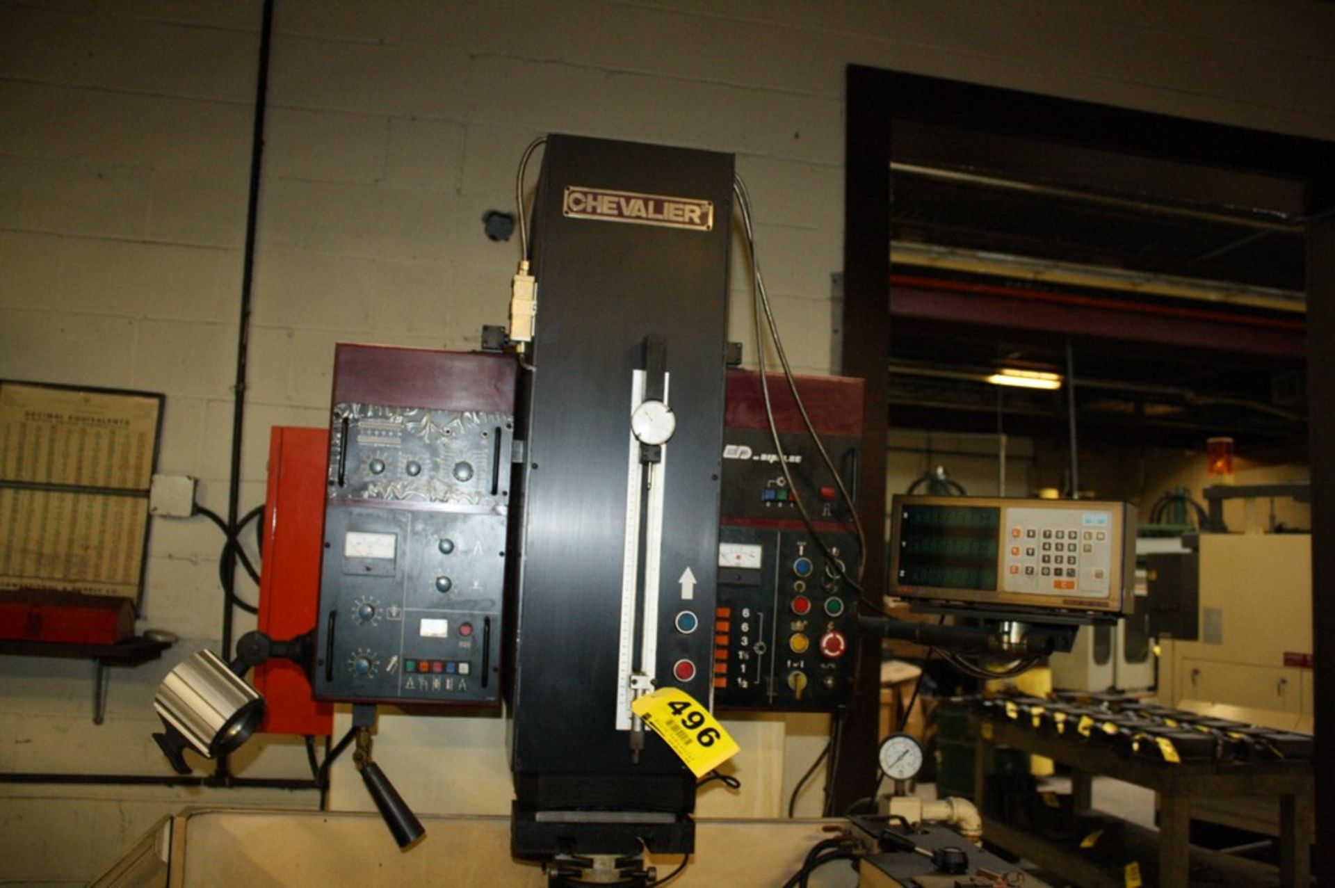 CHEVALIER MODEL DM-422 DIE SINKING EDM MACHINE, S/N 0041461, 11.8â€ X-AXIS TRAVEL, 7.9â€ Y-AXIS - Image 2 of 5