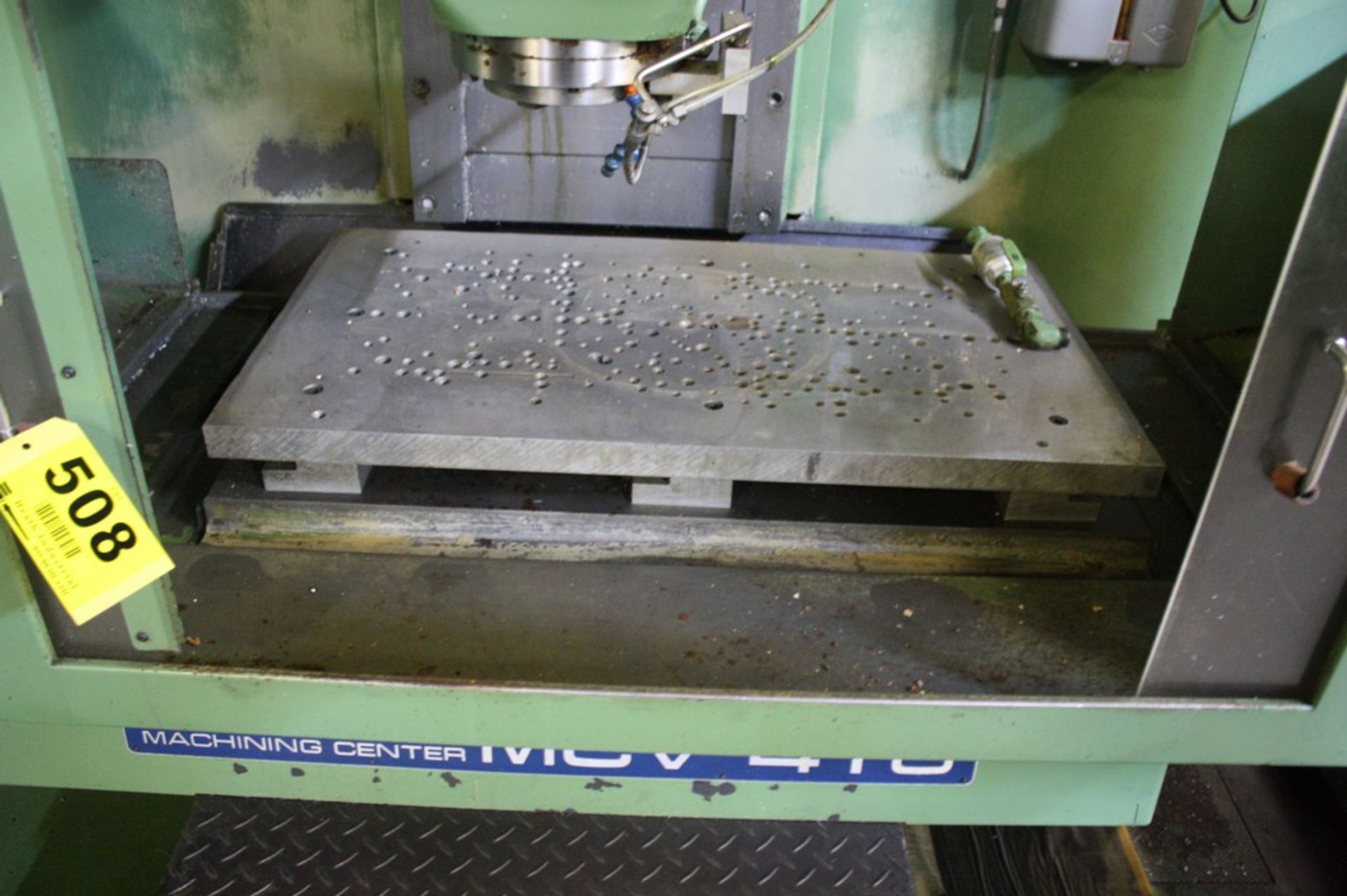 OKK MODEL MCV-410 CNC VERTICAL MACHINING CENTER, S/N 616 30â€ X-AXIS TRAVEL, 16â€ Y-AXIS TRAVEL, - Image 3 of 6