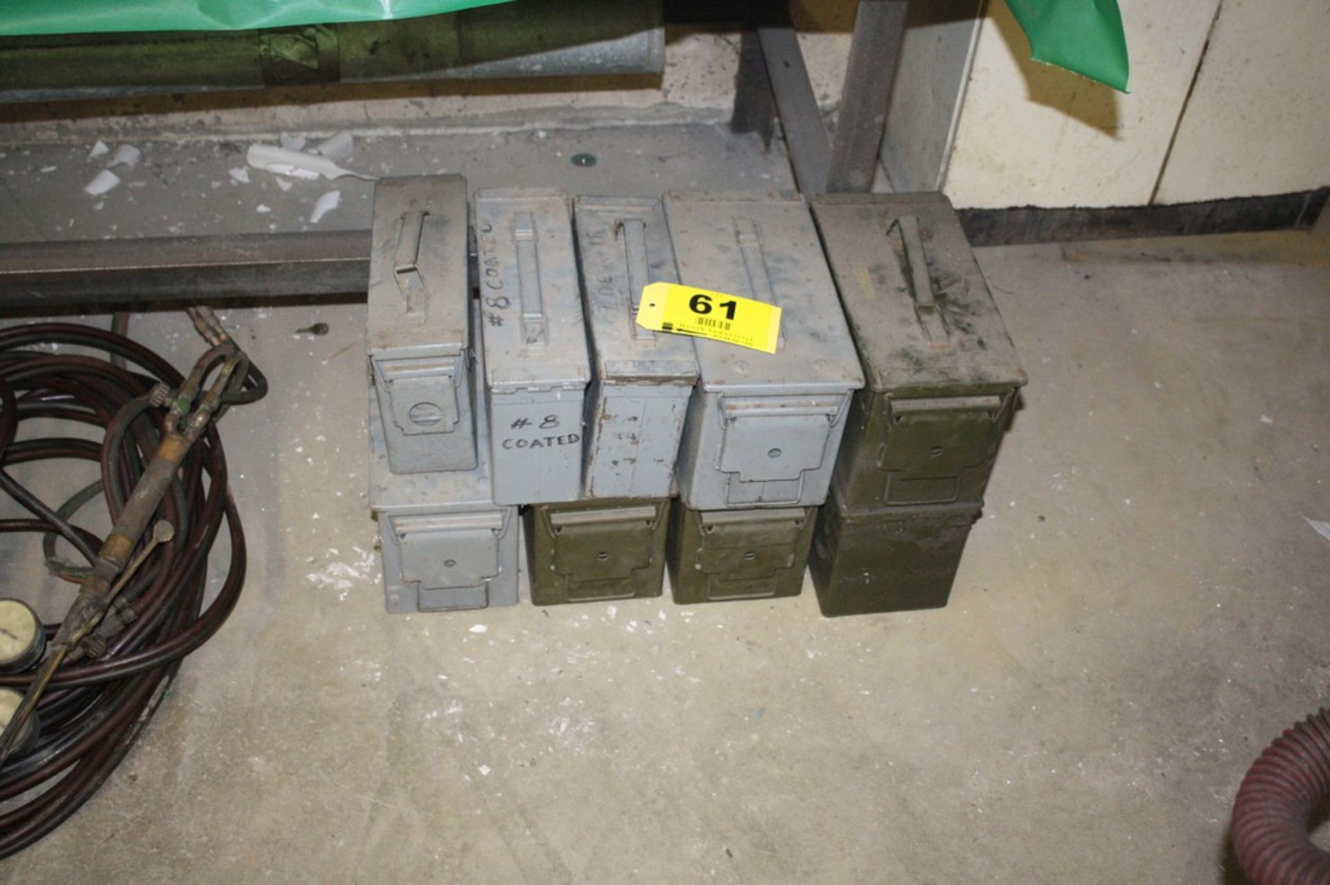 LOT: (5) ASSORTED AMMO CANS