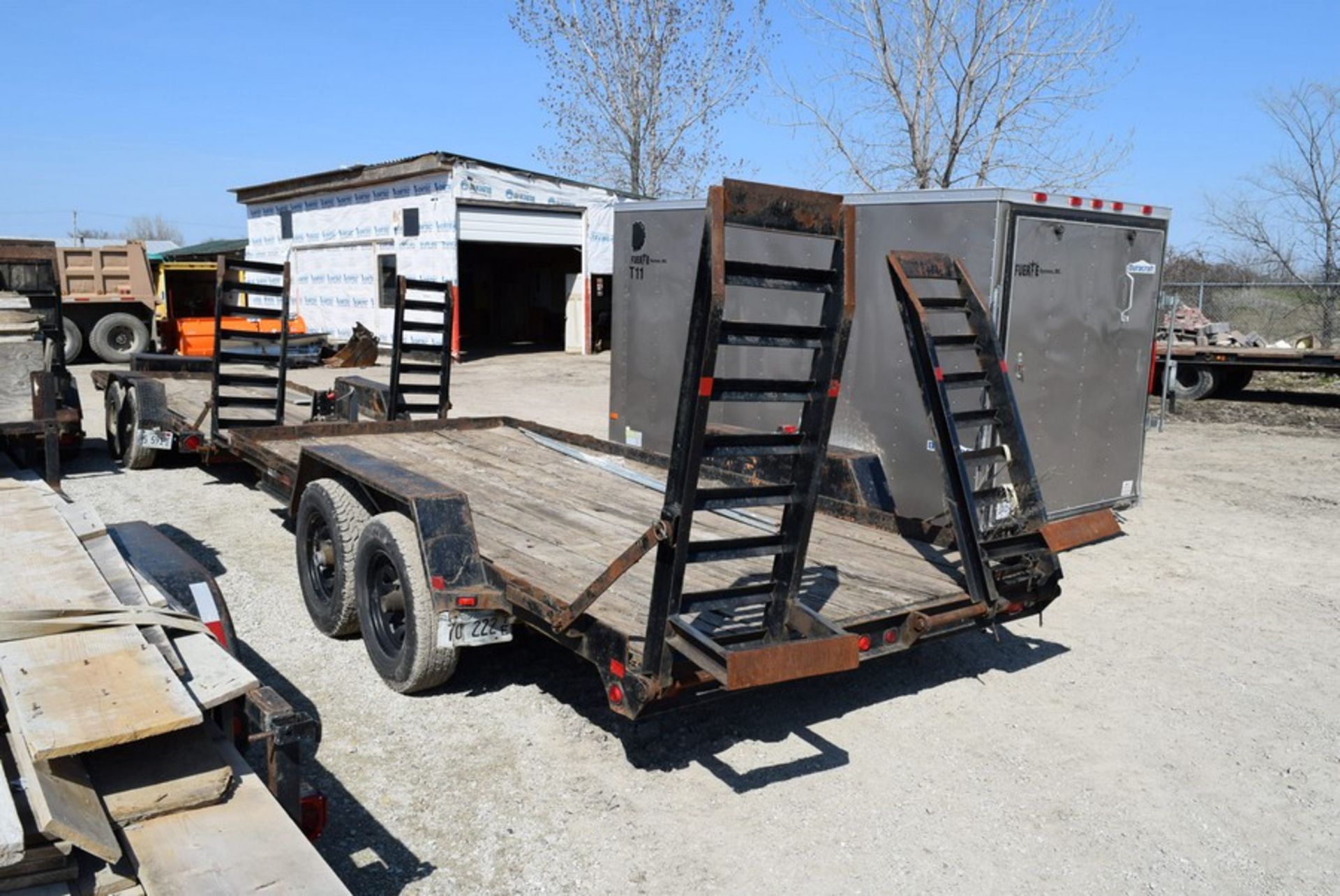 WINSTON 16' T/A EQUIPMENT TRAILER VIN: 1W9BP16224H202416 (2004) 16' BED - Image 3 of 5