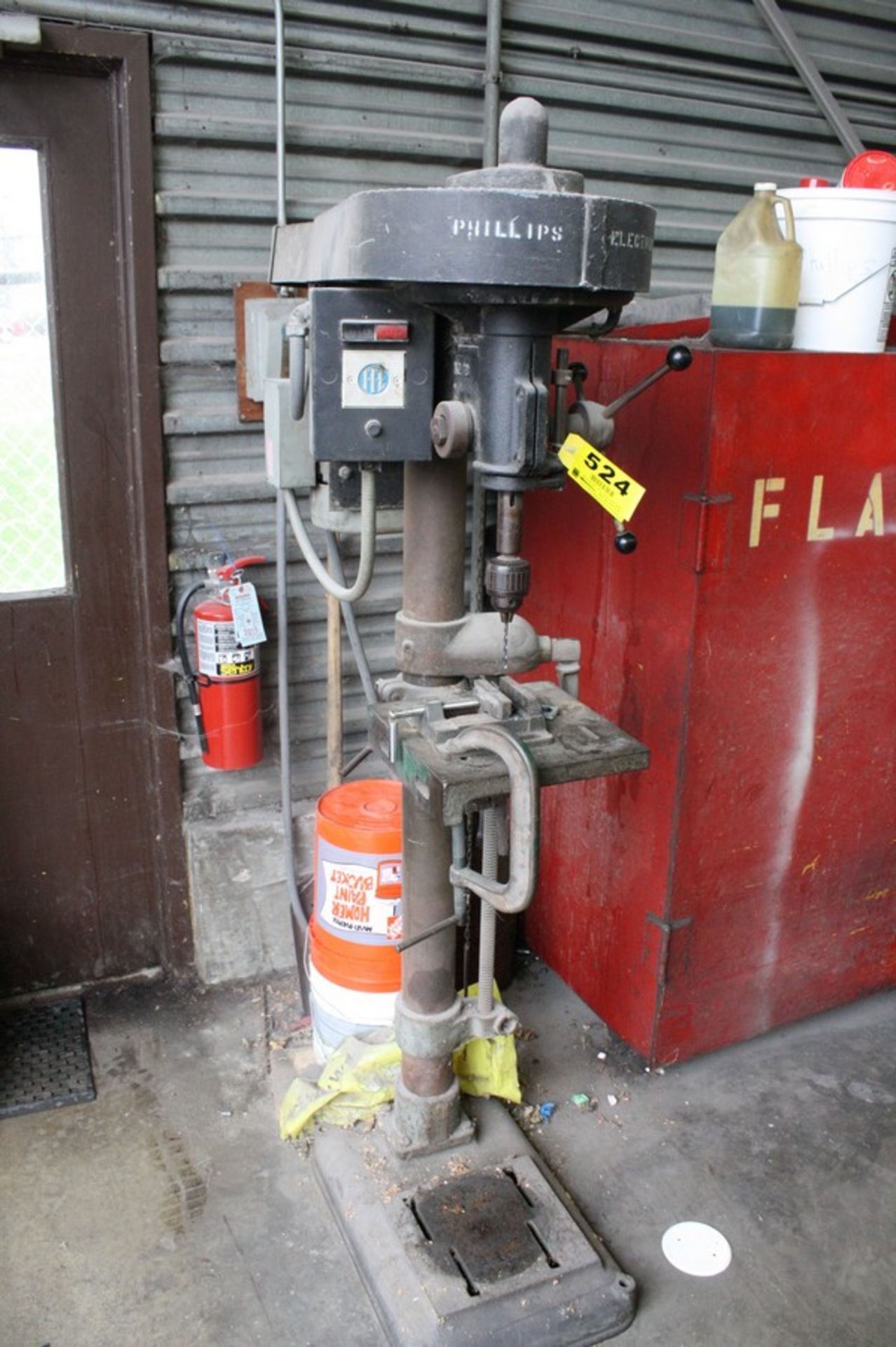 BUFFALO NO. 18 FLOOR STANDING DRILL PRESS