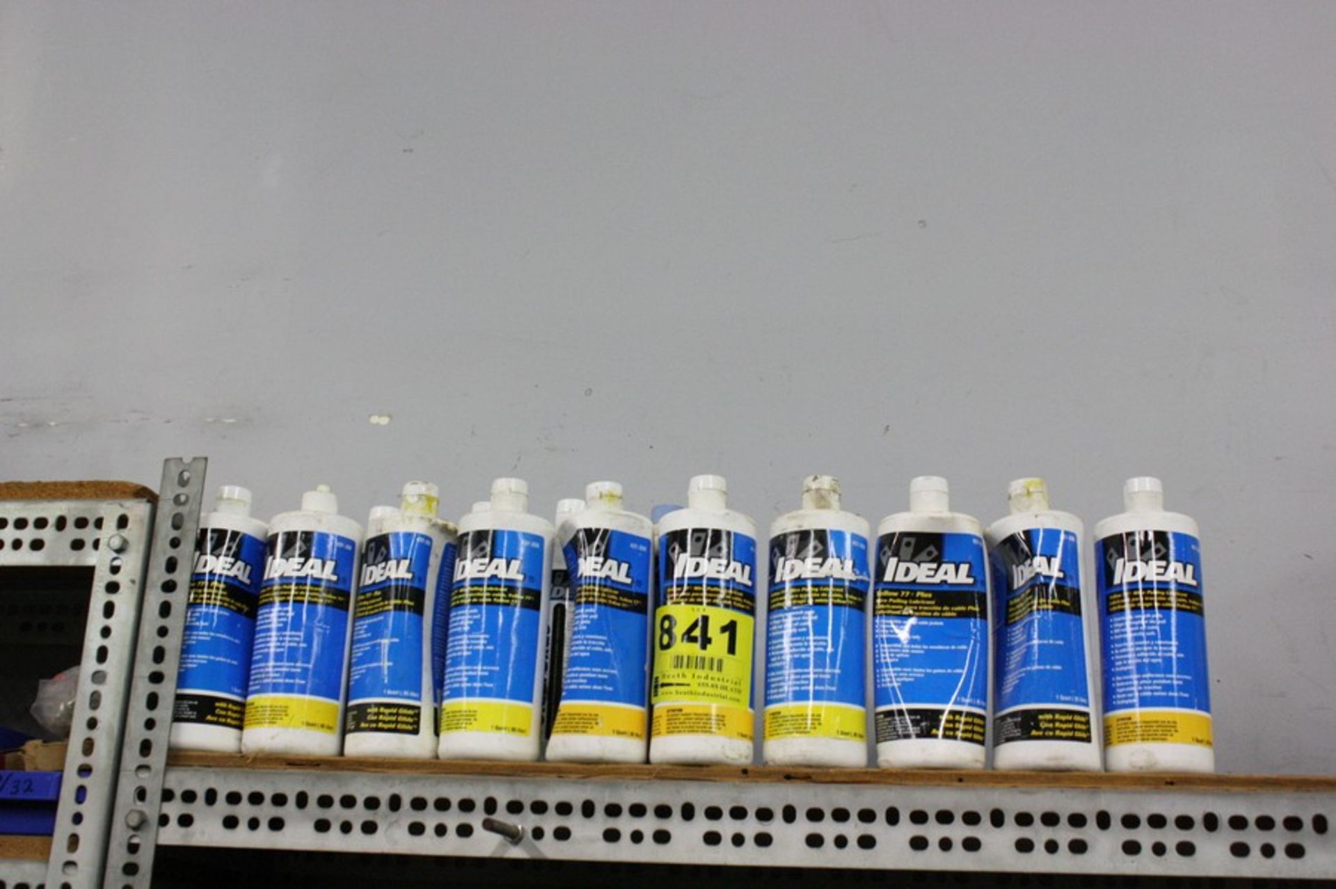 CONTENTS OF SHELF: WIRE PULLING LUBRICANT