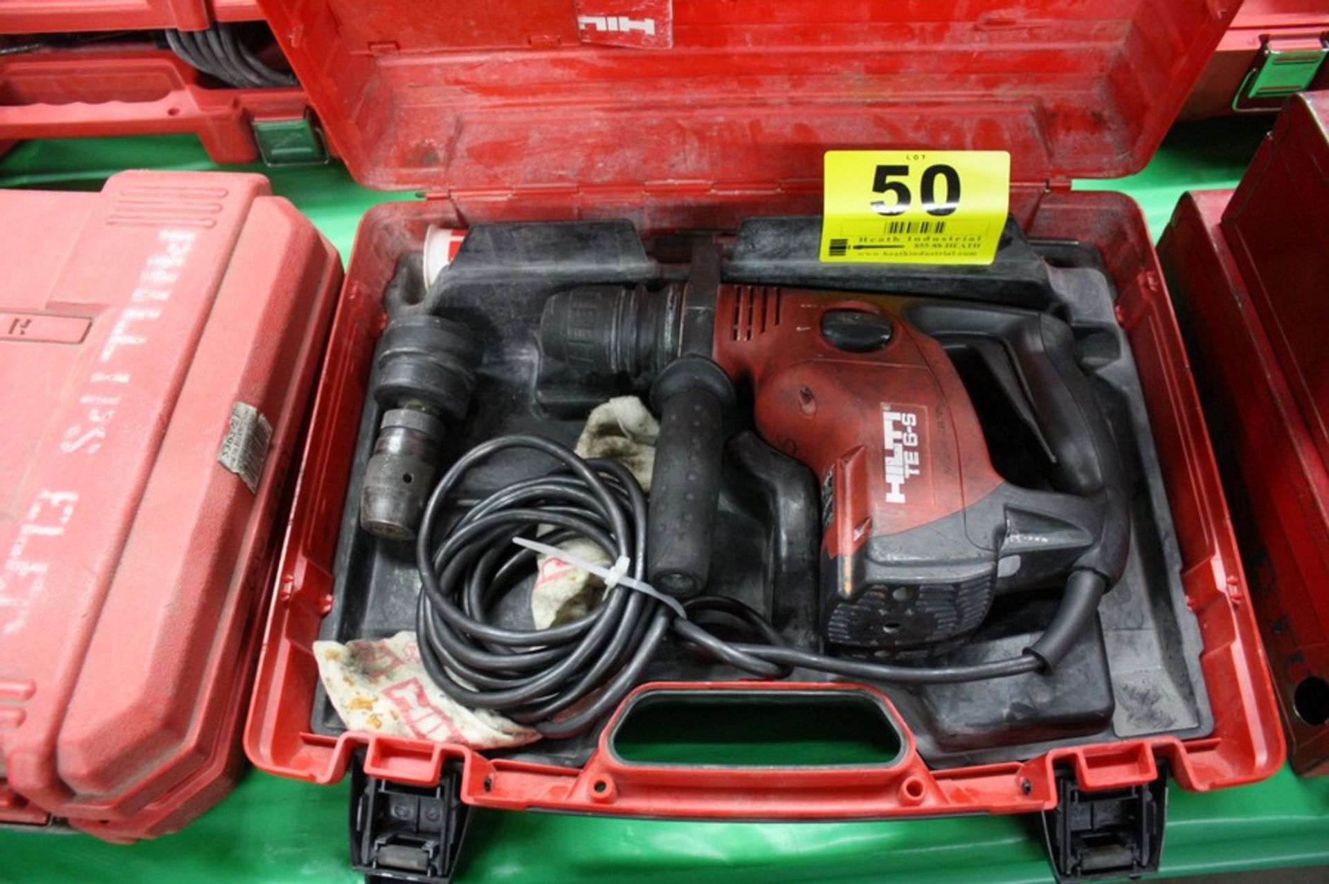 HILTI MODEL TE6-S ROTARTY HAMMER IN CASE