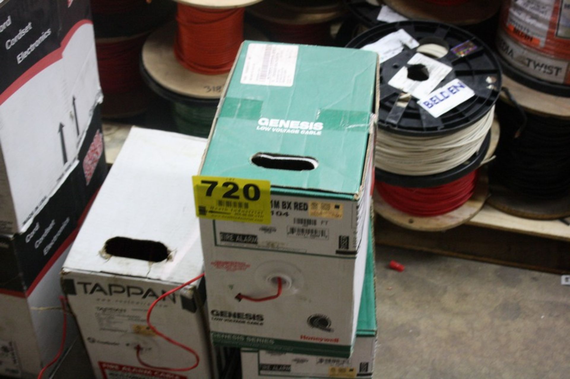 (3) BOXES ASSORTED FIRE CABLE