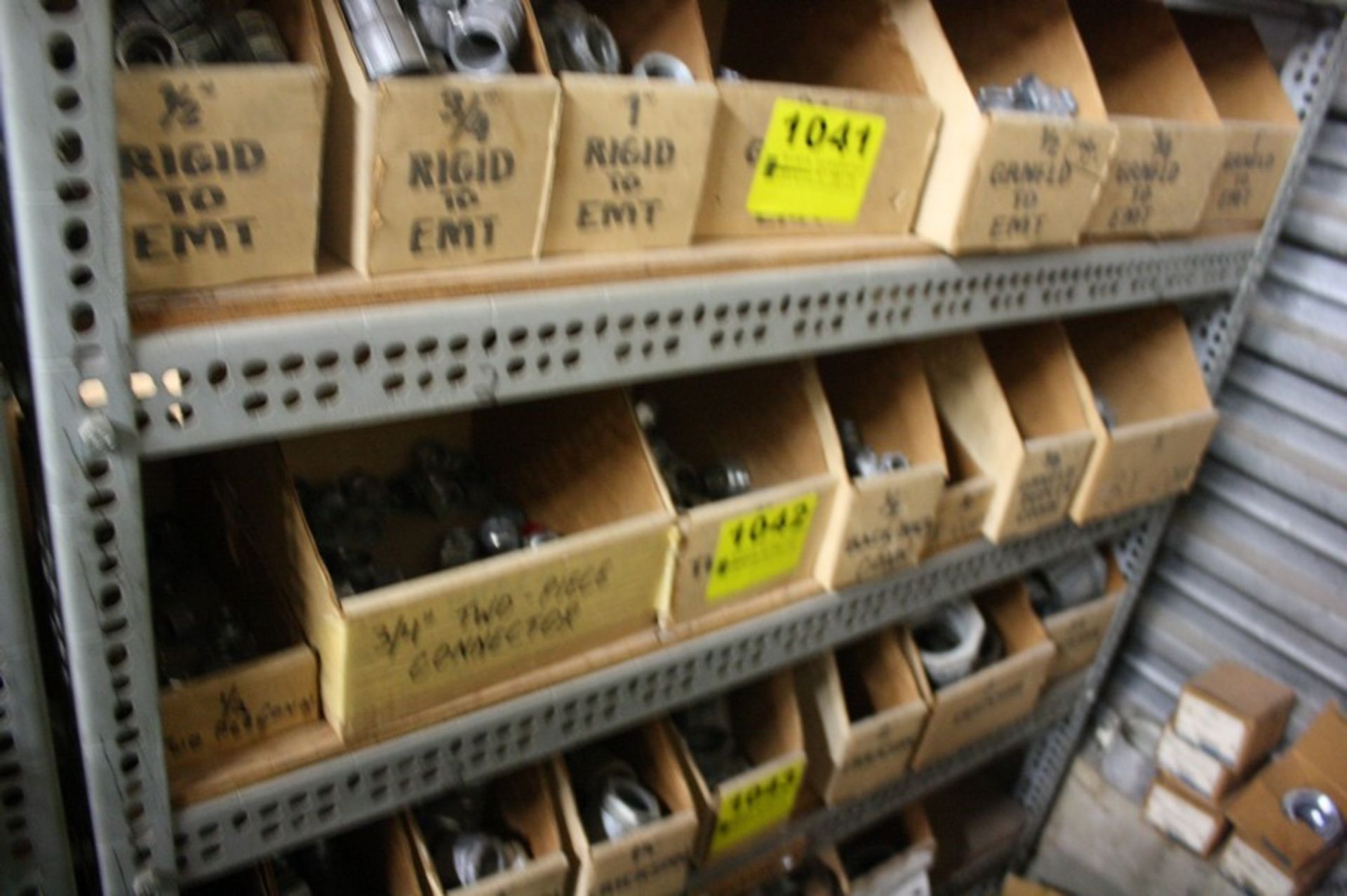 ASSORTED FITTINGS, ETC. ON SHELF