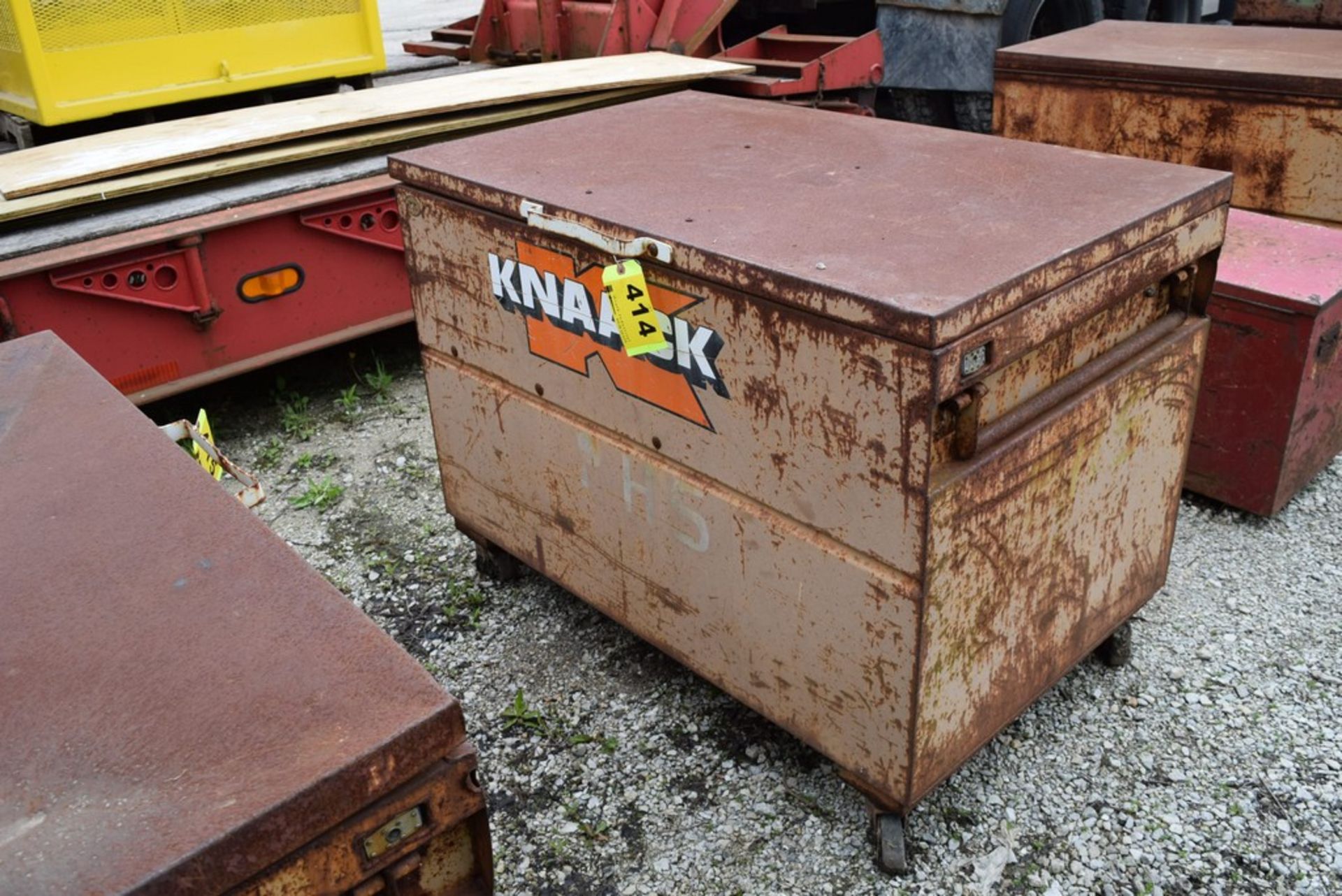 KNAACK JOBMASTER 4830 JOB BOX W/ CONTENTS