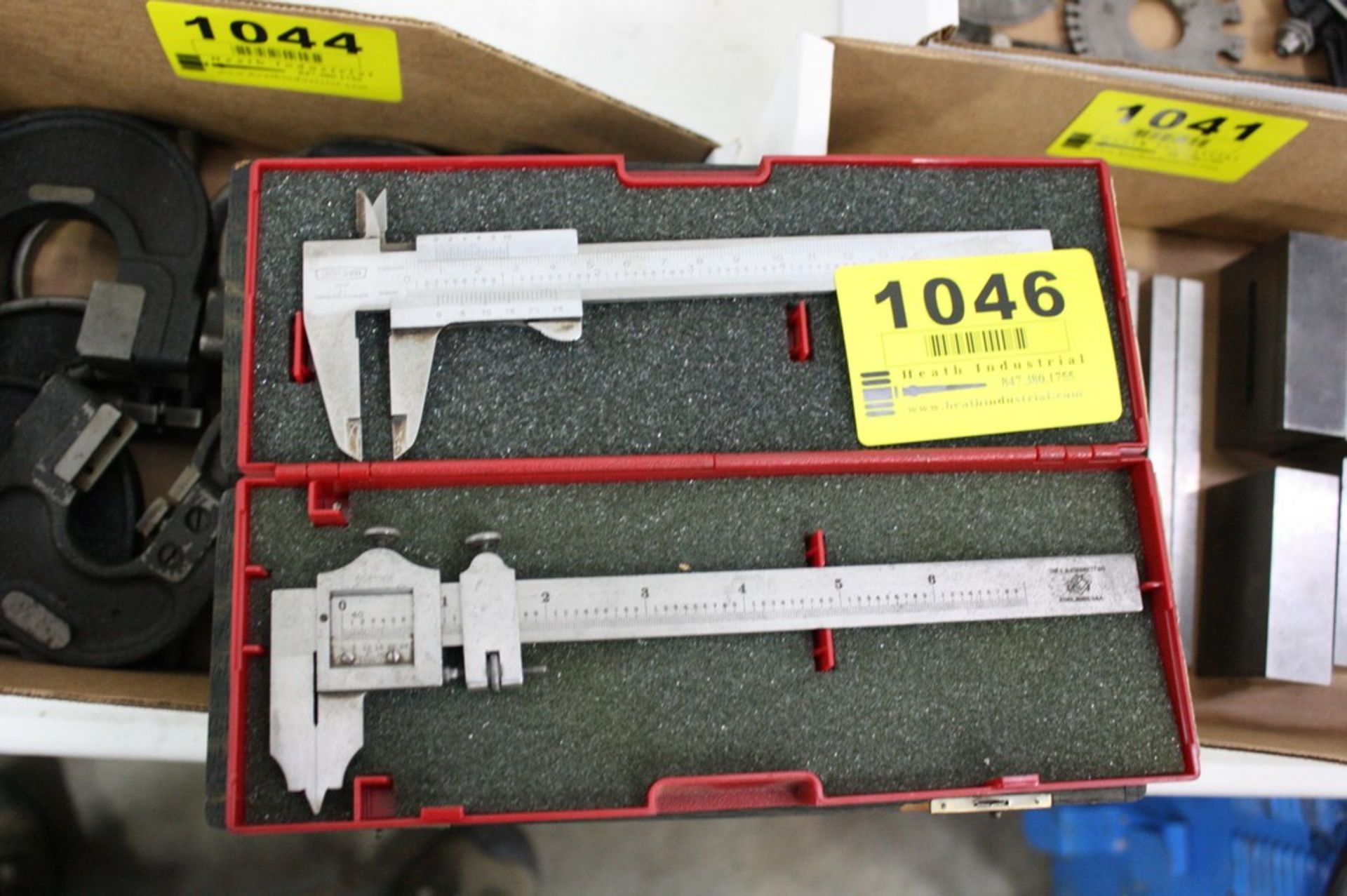 (2) ASSORTED VERNIER CALIPERS