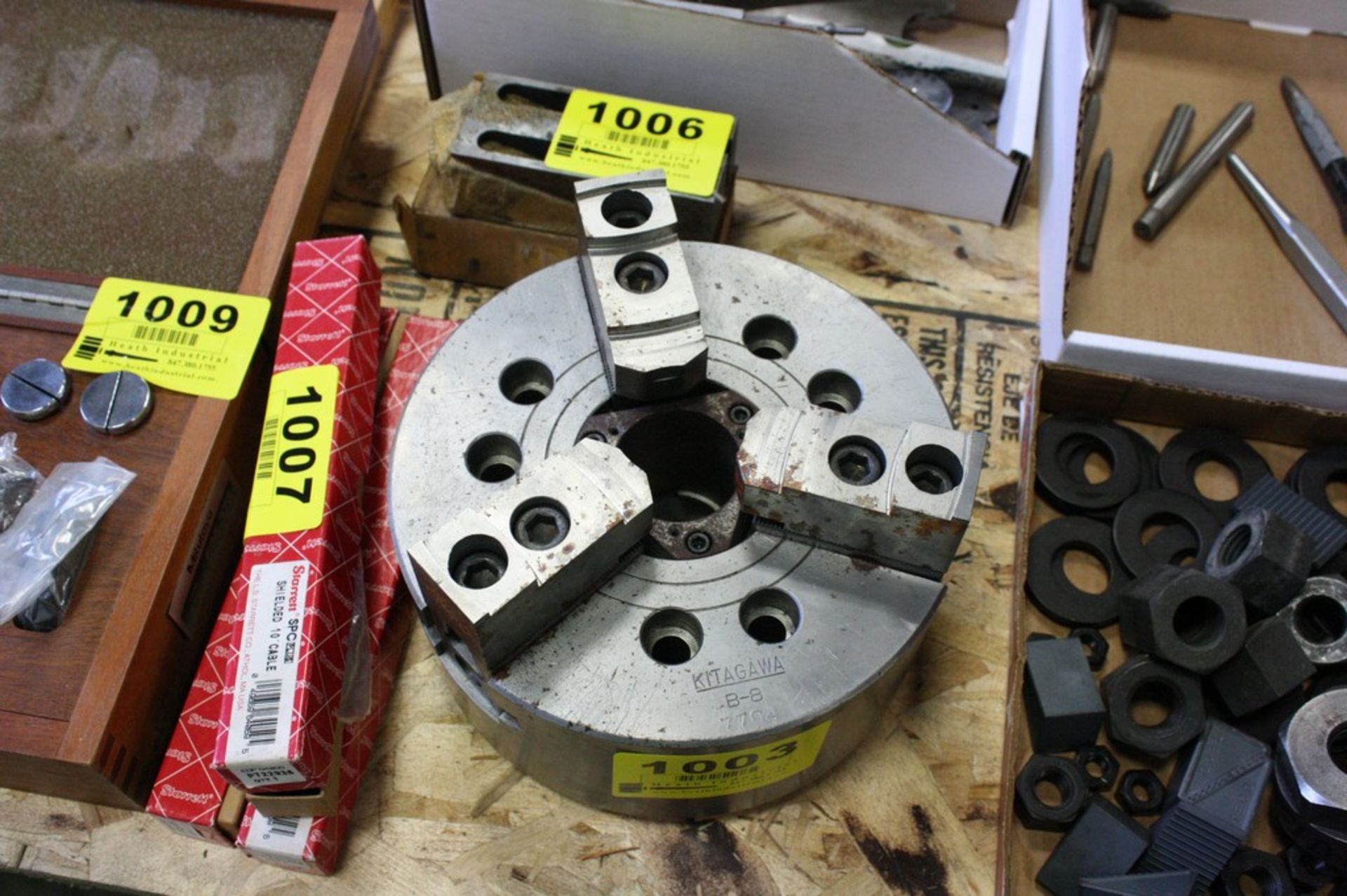 KITAGAWA MODEL B-8, 8'' 3-JAW CHUCK