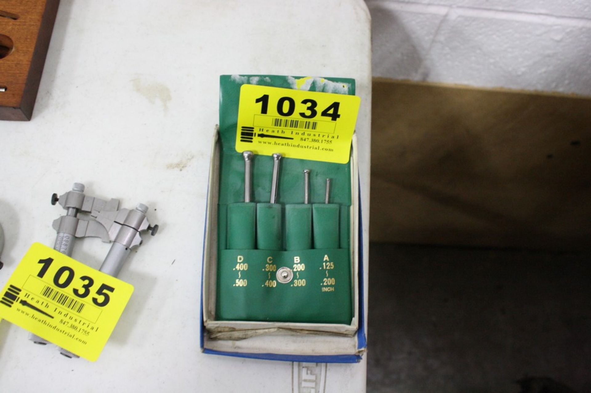 ENCO NO. 695-02 SMALL HOLE GAGE SET .125 - .500''