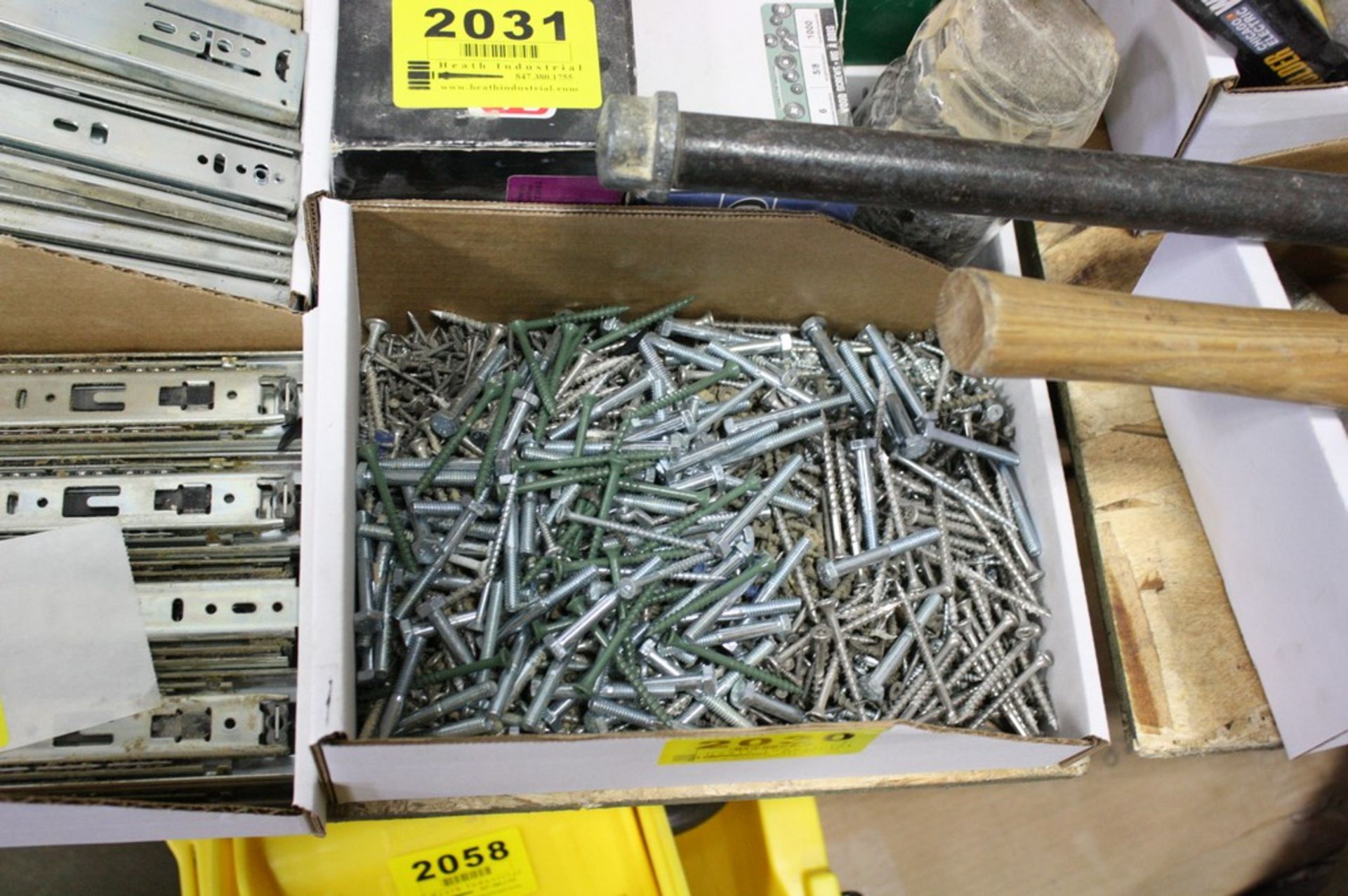 ASSORTED BOLTS AND SCREWS