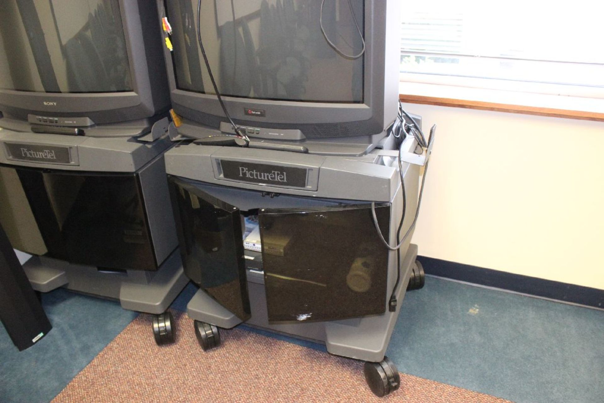 PICTURE-TEL VIDEO CONFERENCE SYSTEM WITH 33" TELEVISION AND PICTURETEL VIDEO CAMERA - Image 2 of 3