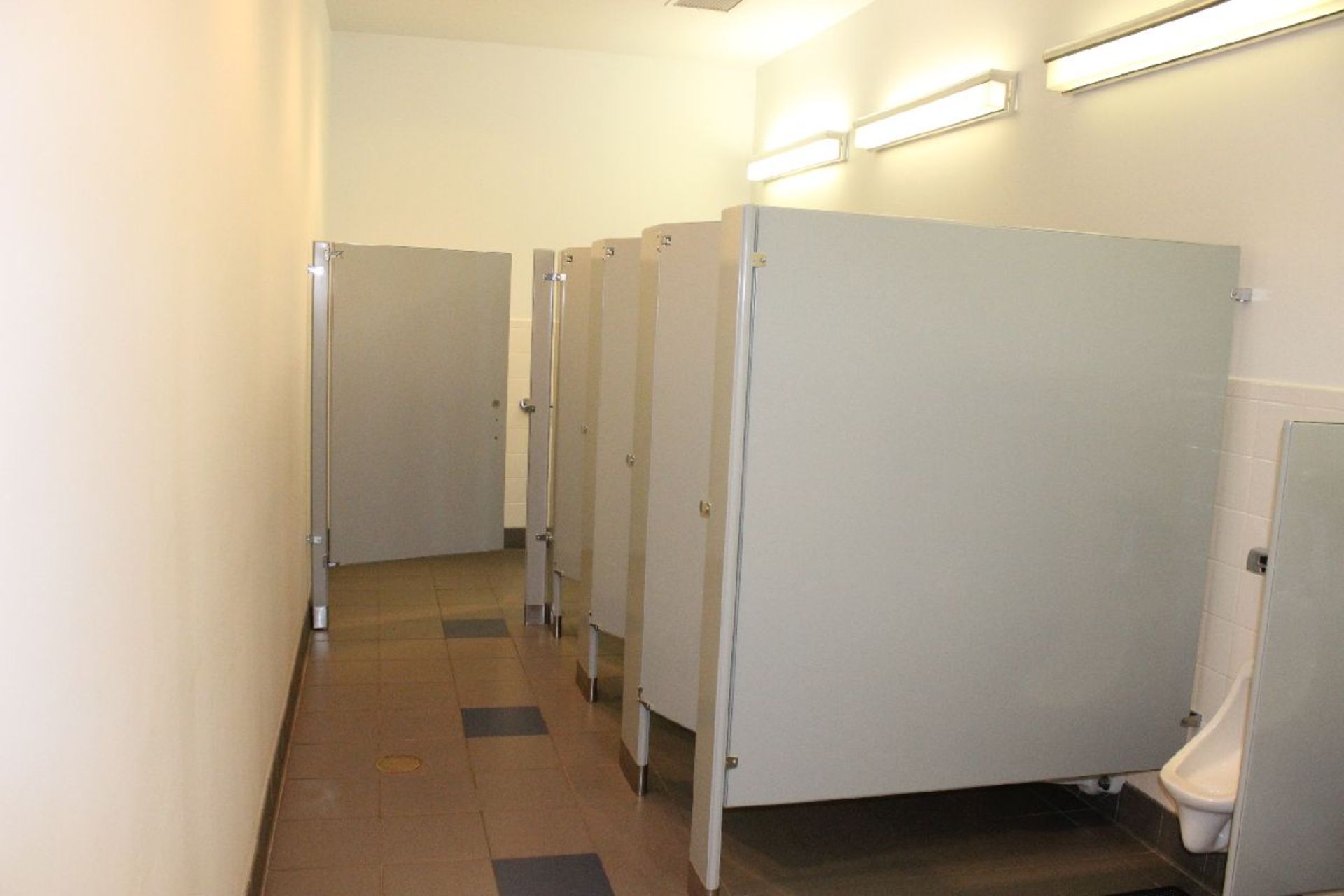 CONTENTS OF MEN'S BATHROOM INCLUDING DOOR TO MEN'S ROOM - Image 4 of 5