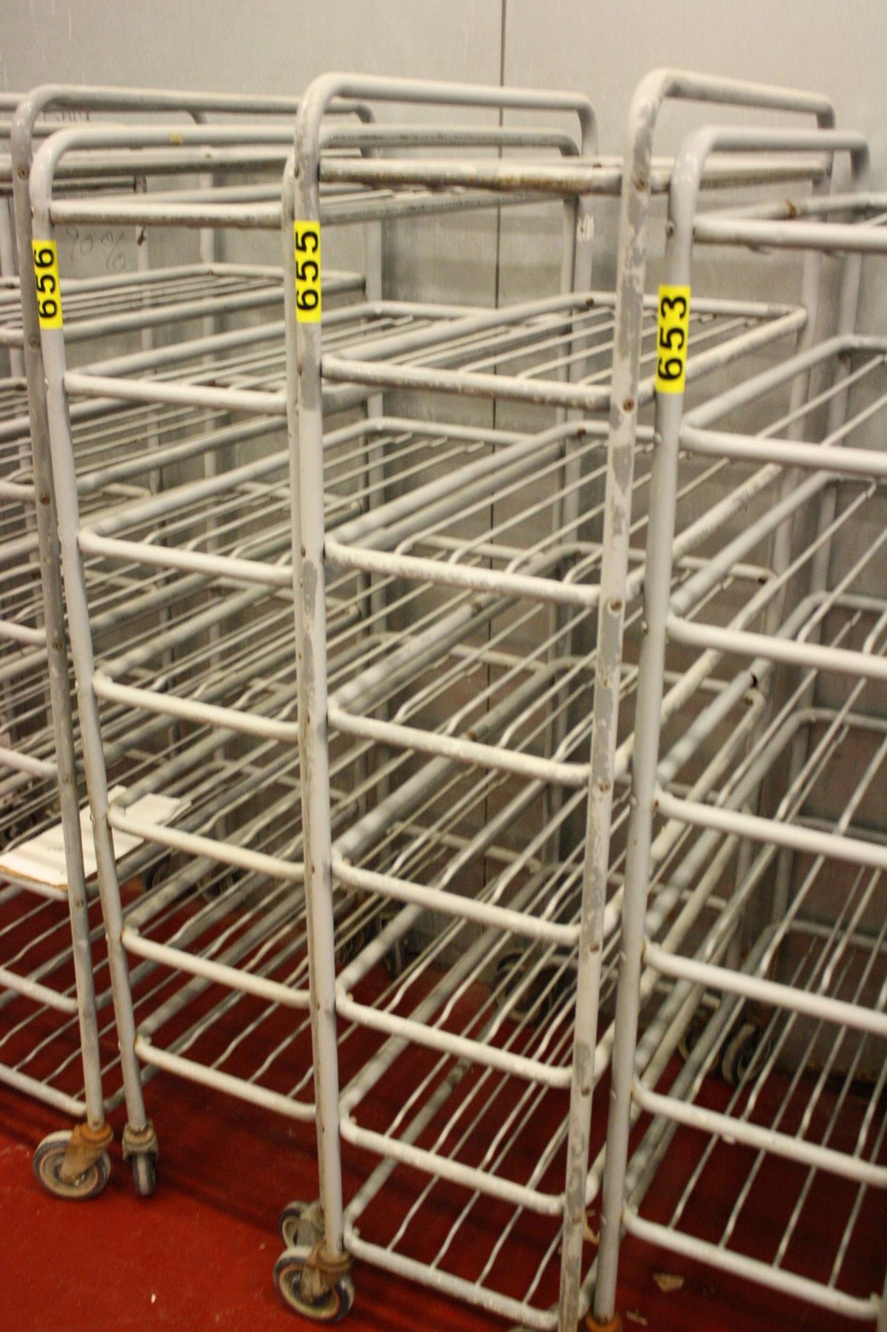 PORTABLE MEAT RACK-APPROX. 63" X 33" X 15"