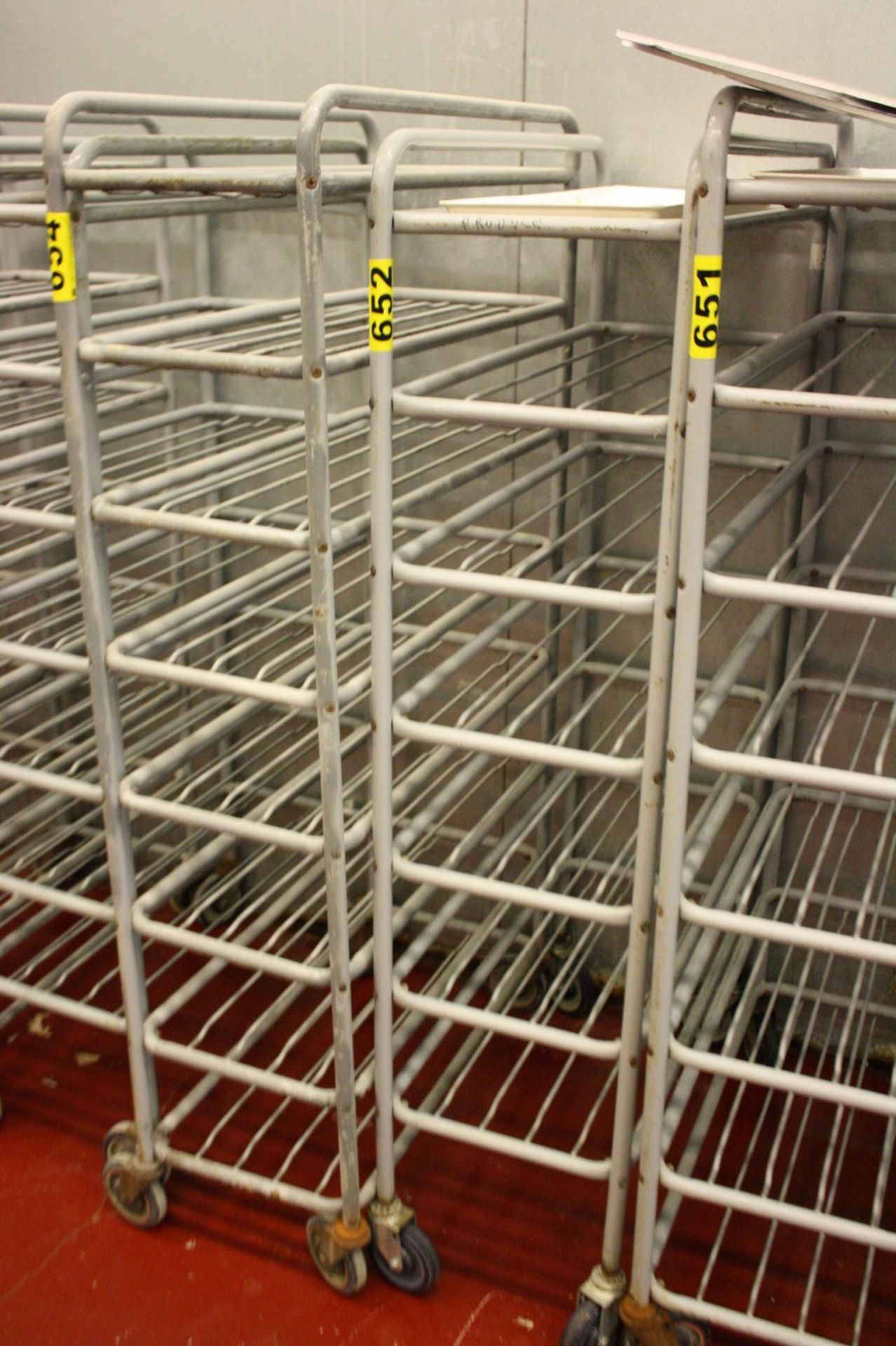 PORTABLE MEAT RACK-APPROX. 63" X 33" X 15"