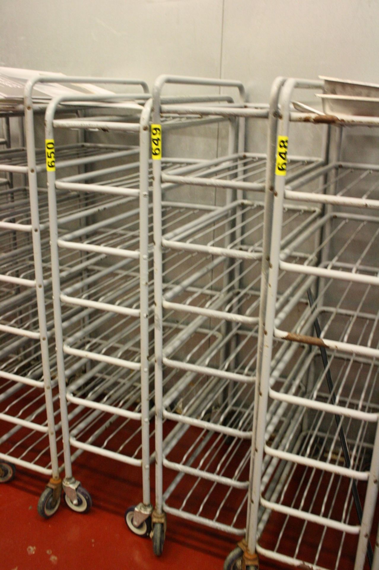 PORTABLE MEAT RACK-APPROX. 63" X 33" X 15"