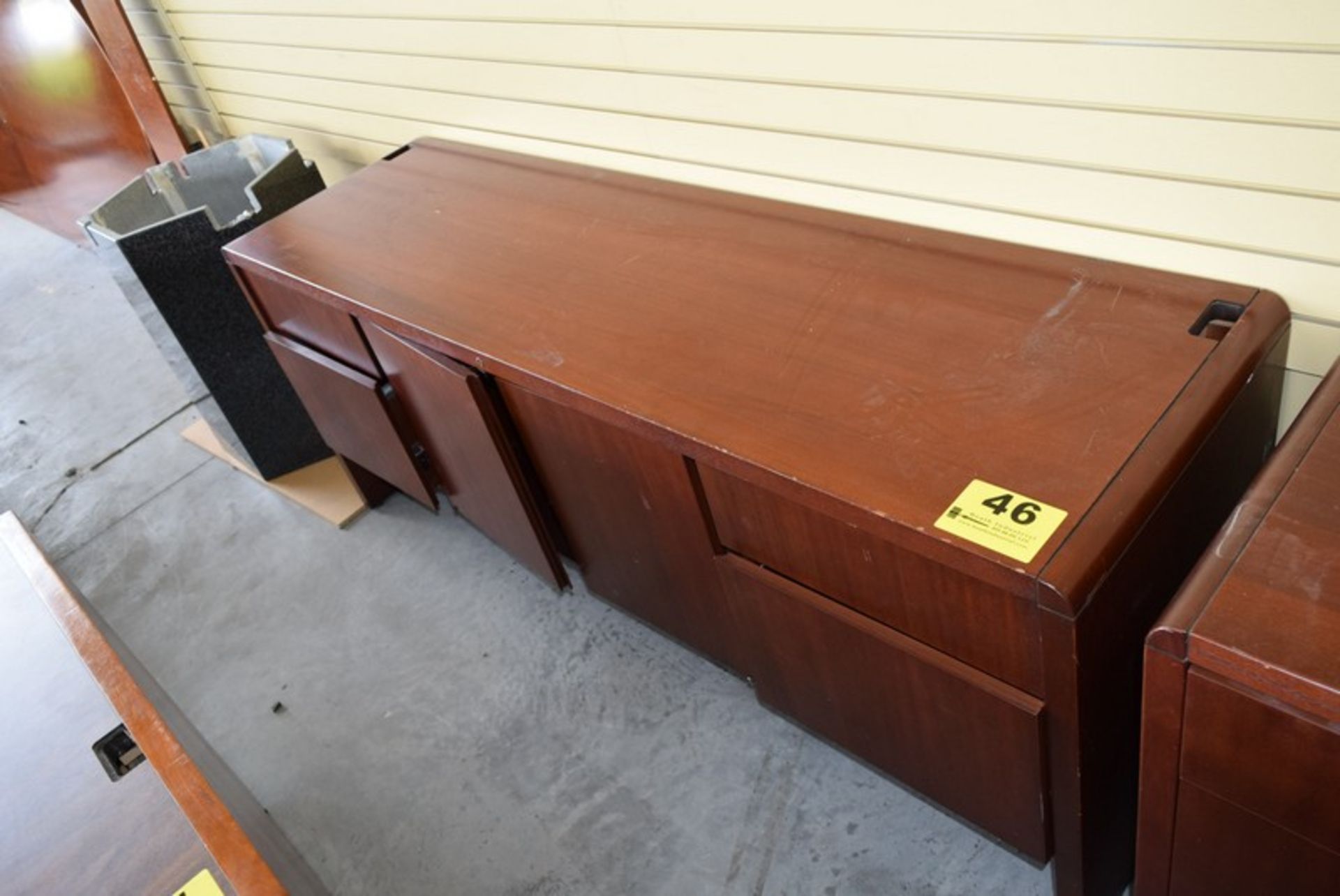 70" X 20" WOOD CREDENZA