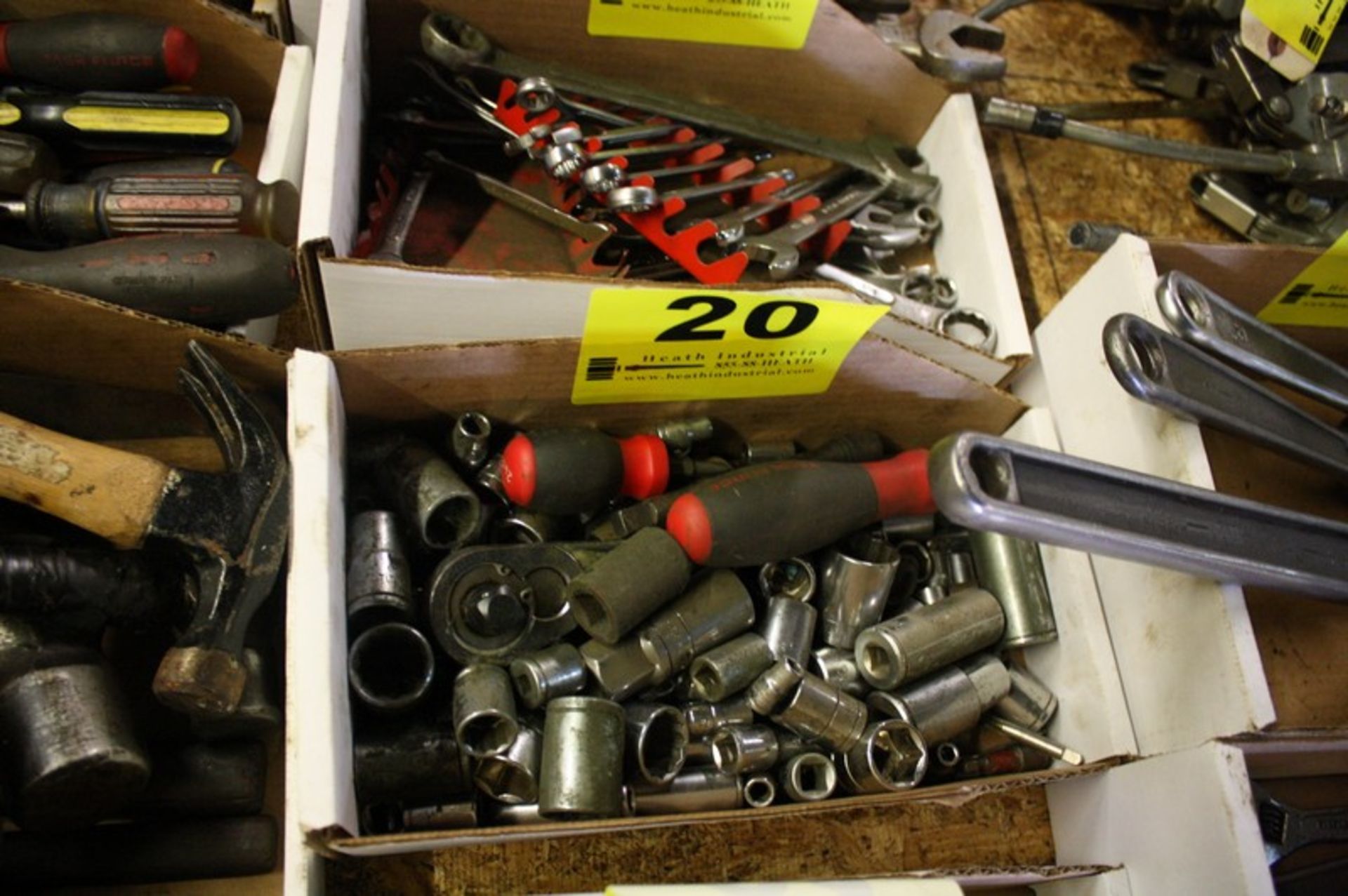 ASSORTED RATCHETS, SOCKETS, ETC.