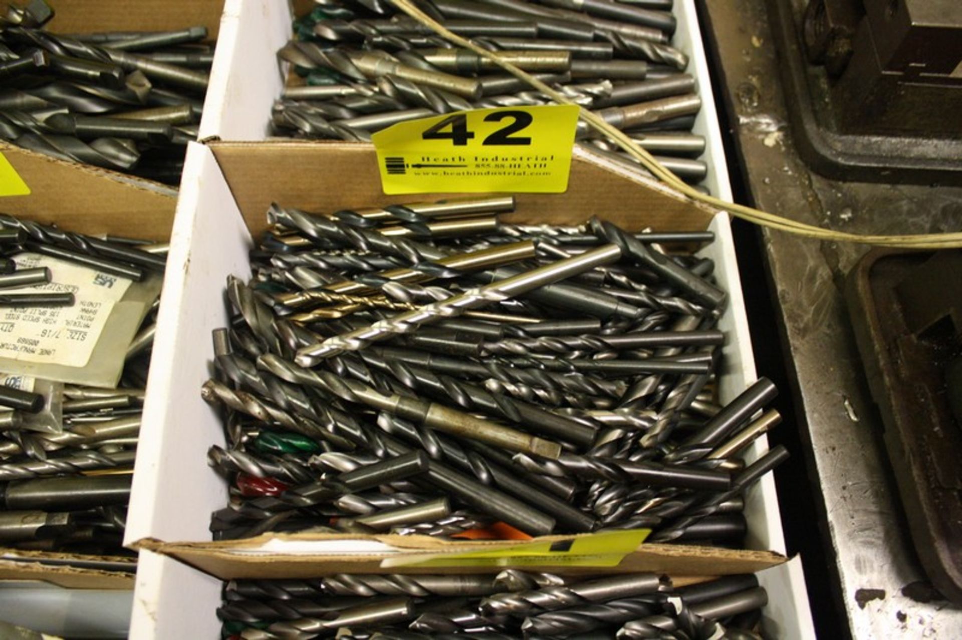 ASSORTED HIGH SPEED STEEL DRILL BITS