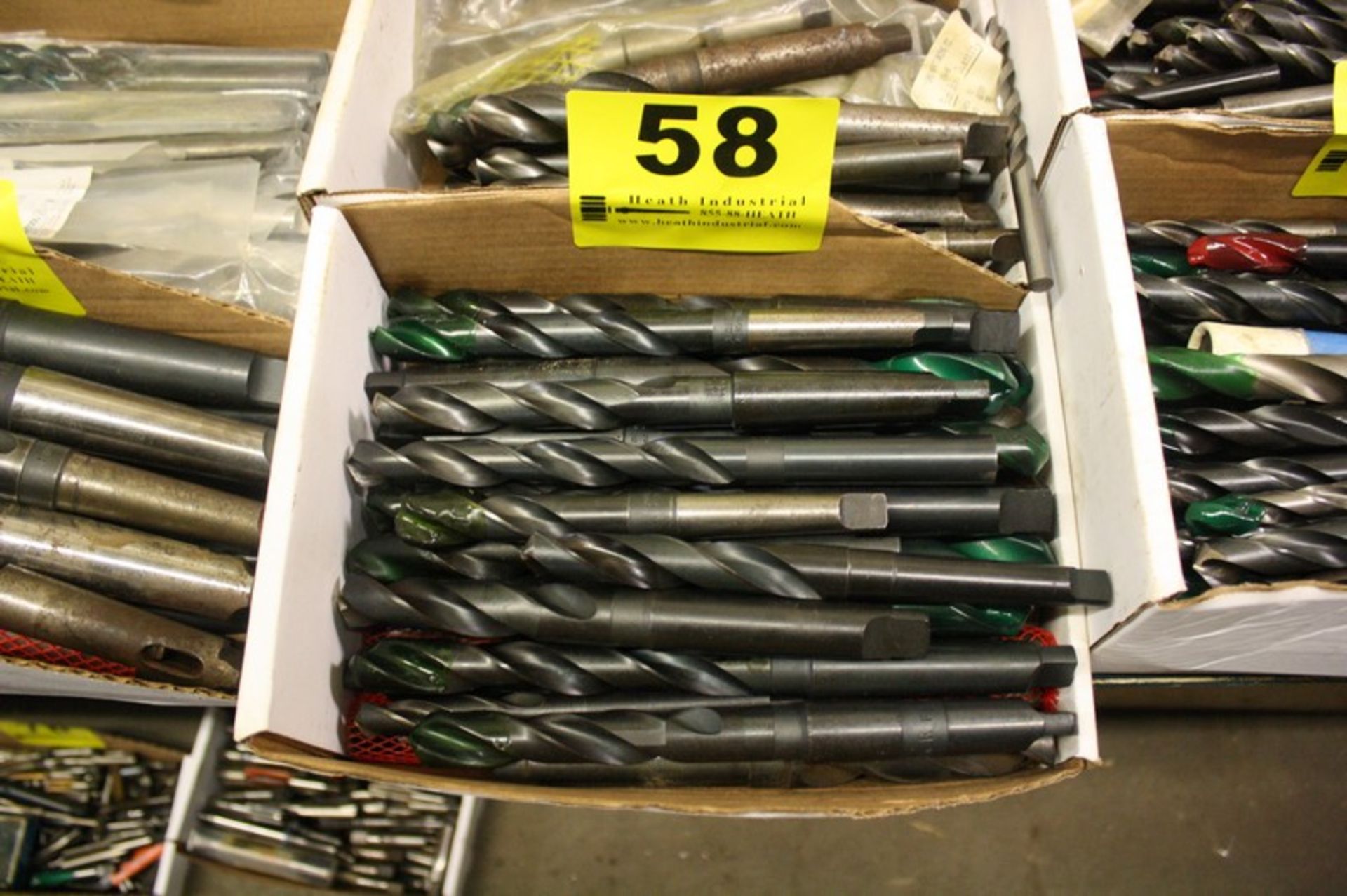 ASSORTED HIGH SPEED STEEL DRILL BITS