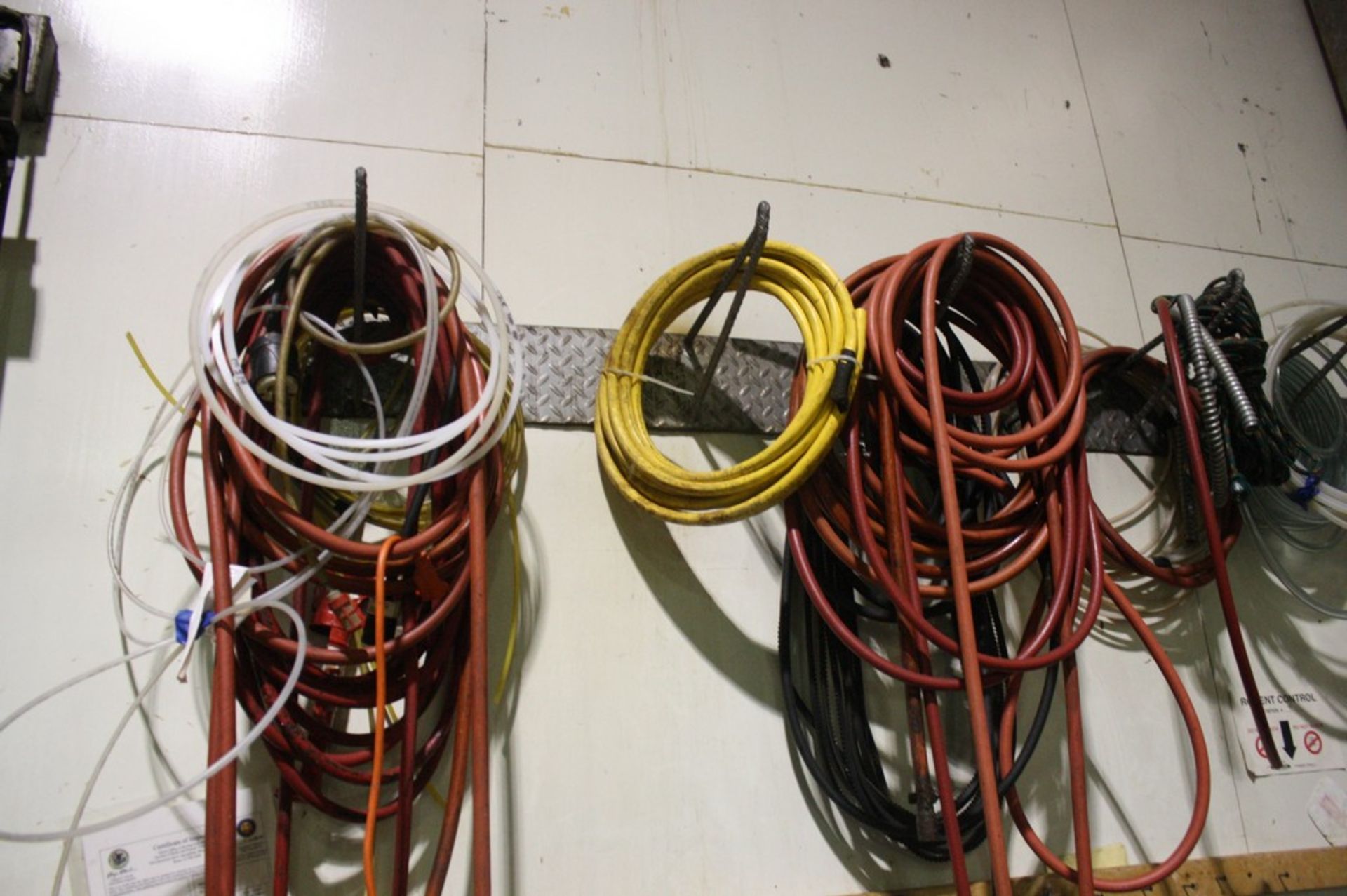 ASSORTED HOSES AND EXTENSION CORDS