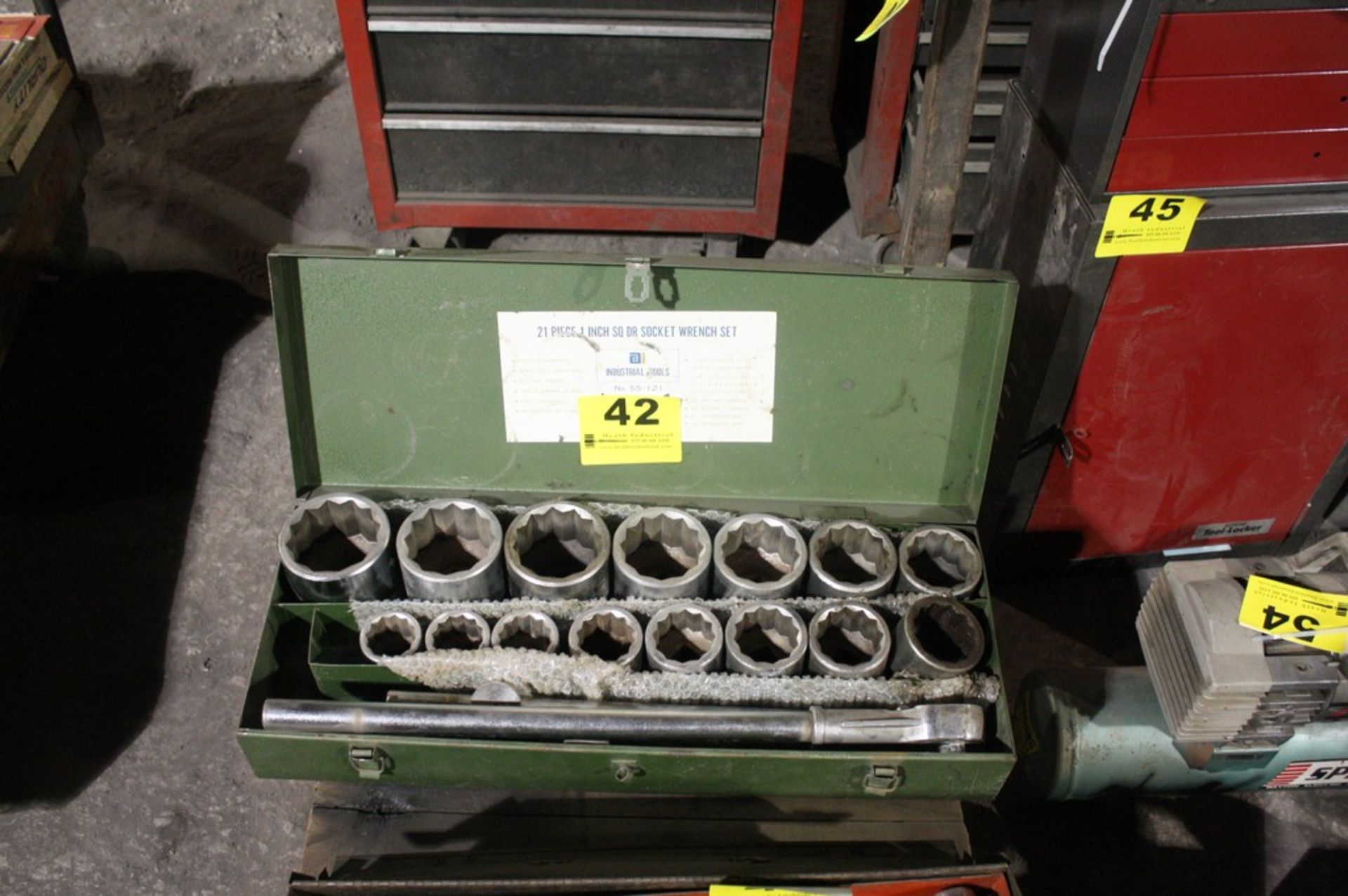 21-PIECE 1'' DRIVE SOCKET SET