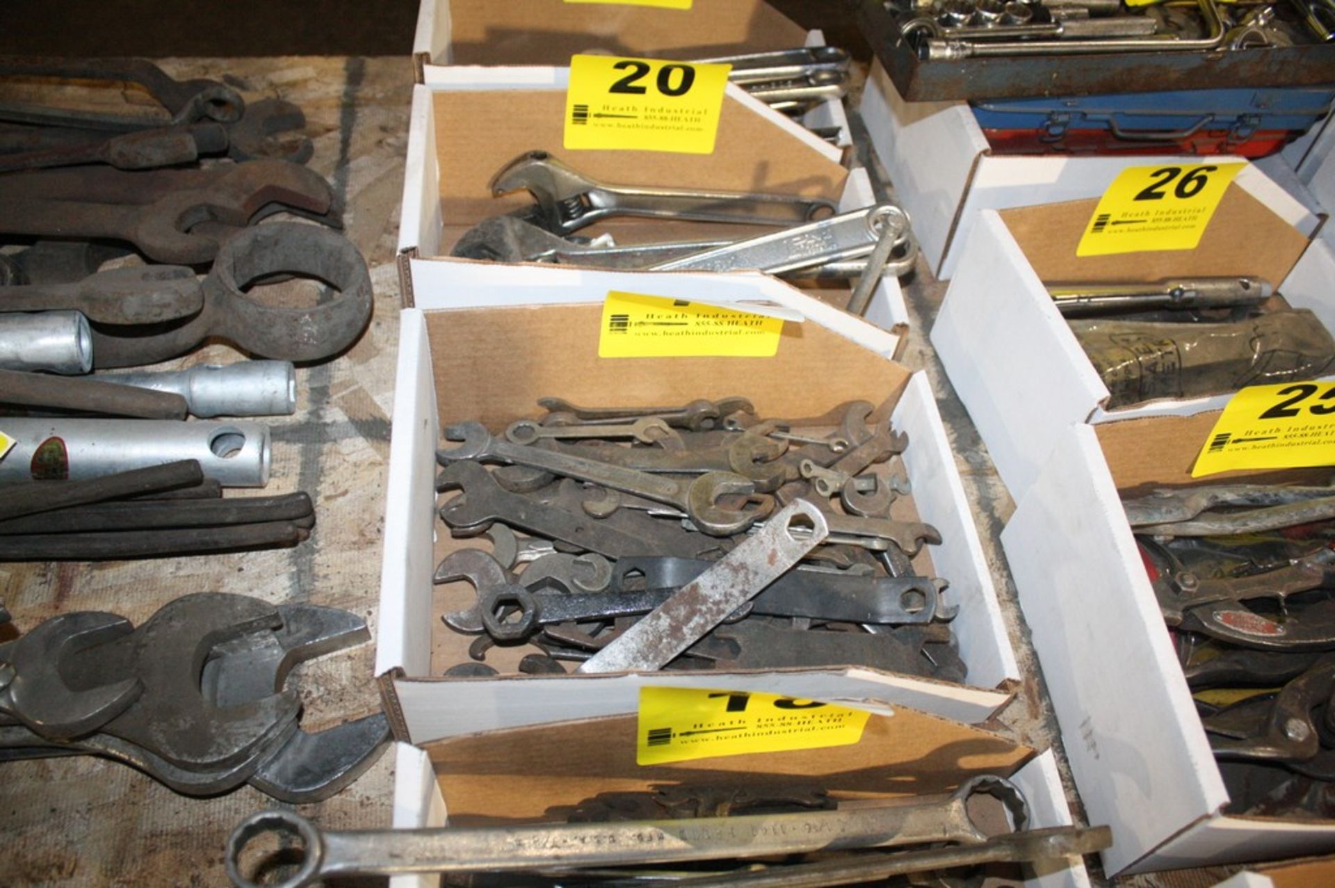 ASSORTED COMBINATION WRENCHES