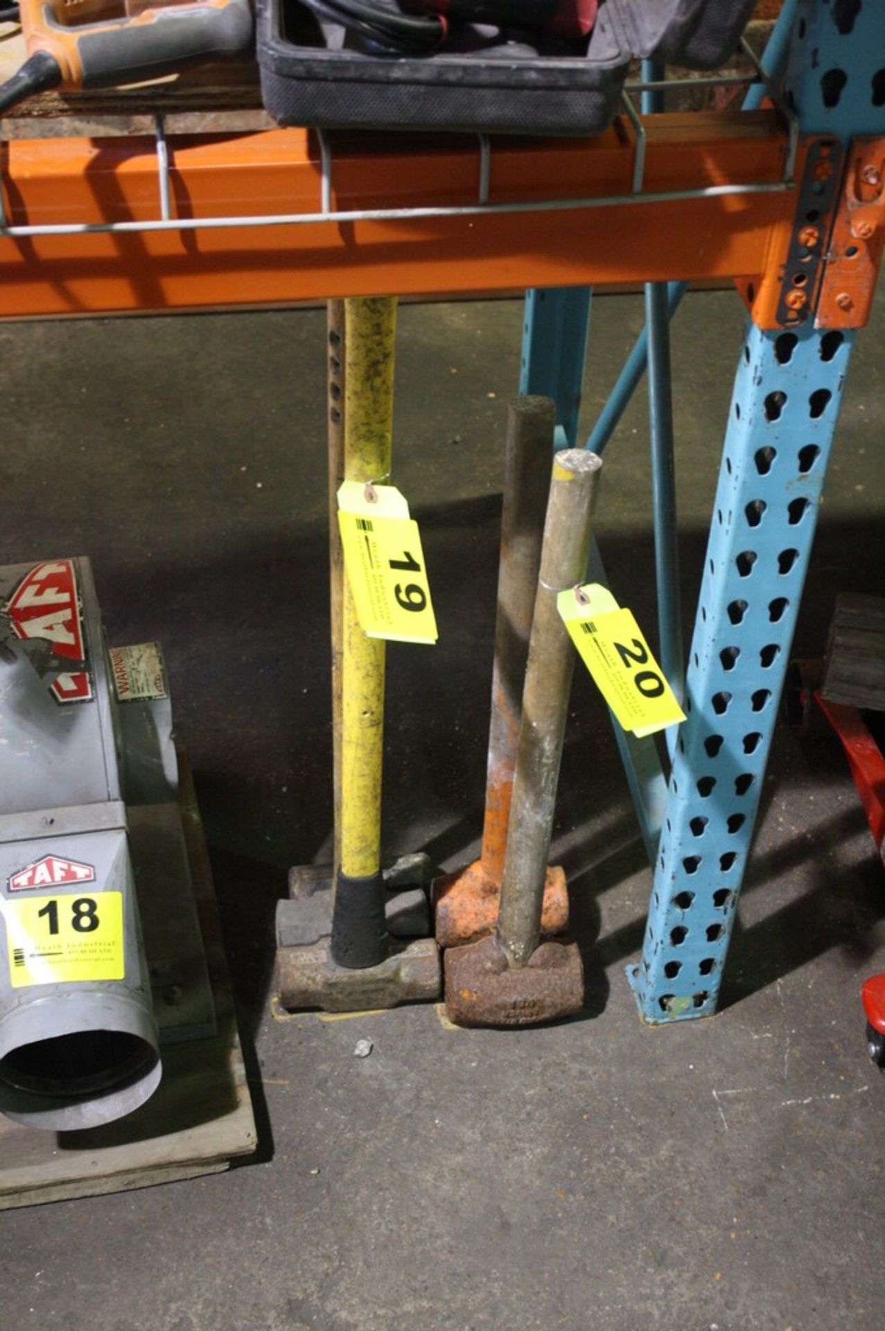 (3) ASSORTED SLEDGEHAMMERS