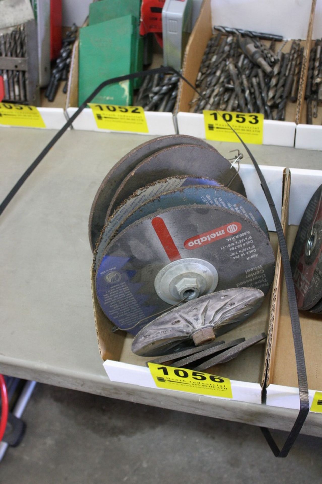 ASSORTED GRINDING WHEELS