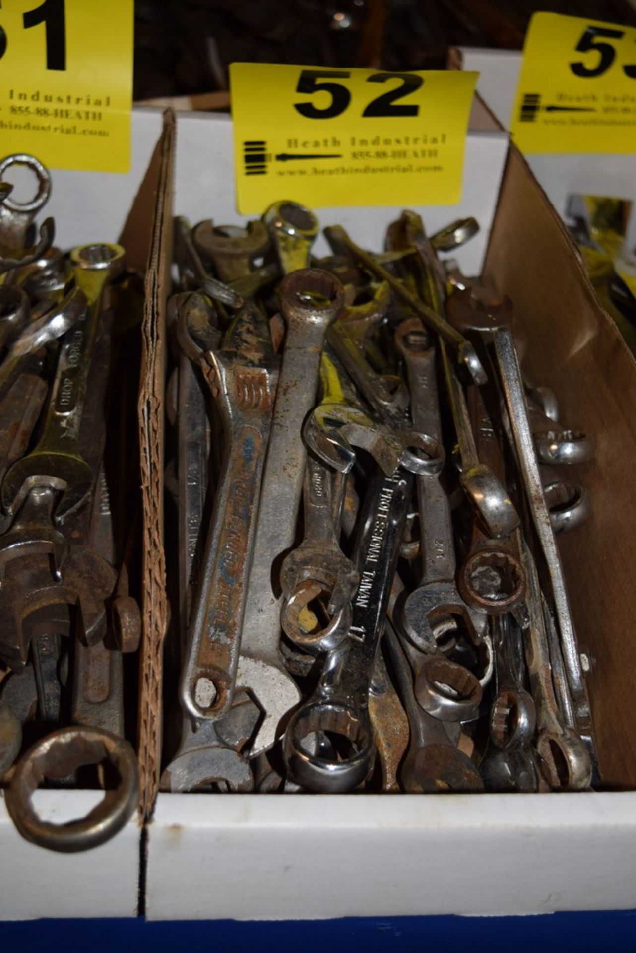 ASSORTED WRENCHES, ETC.