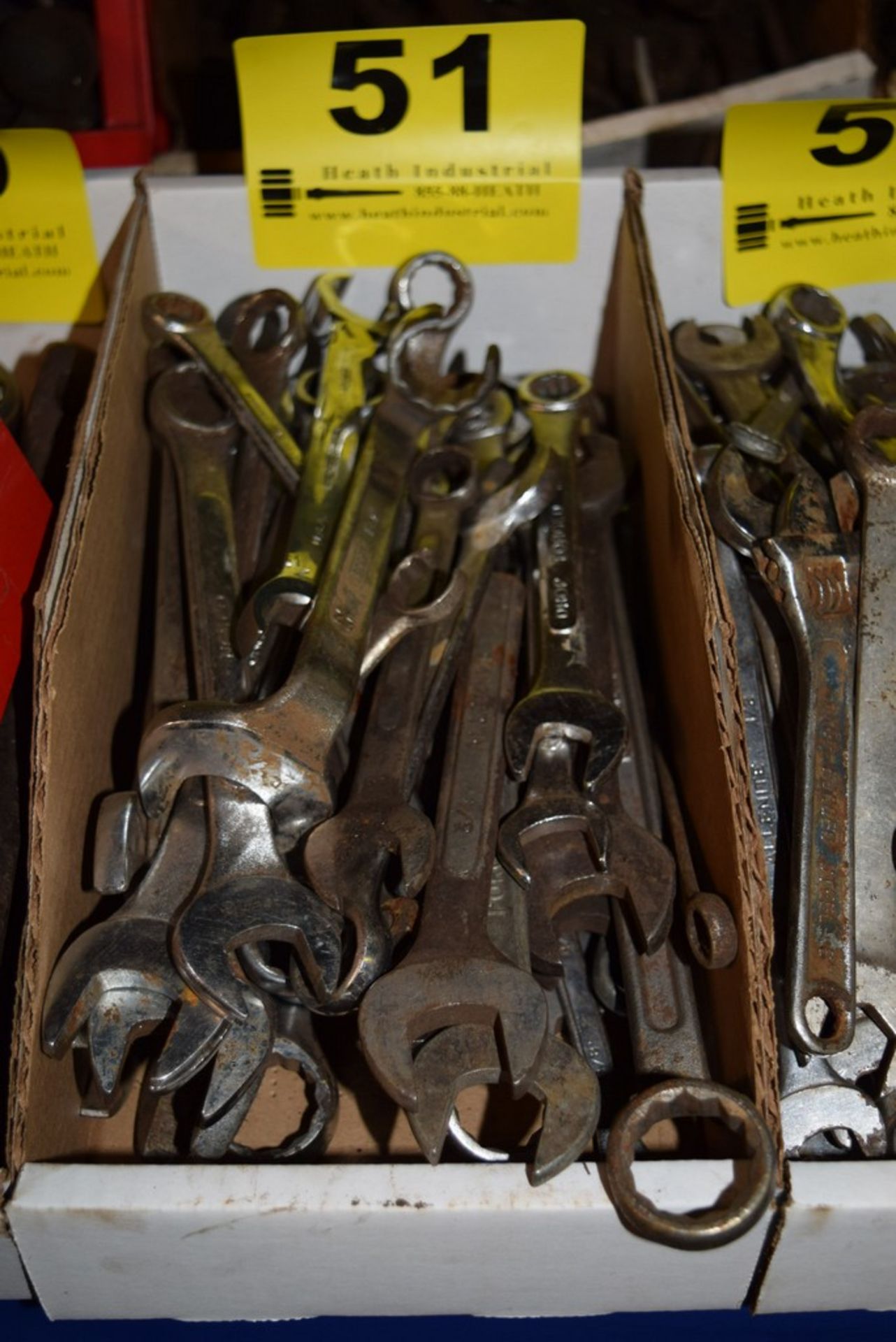 ASSORTED WRENCHES, ETC.