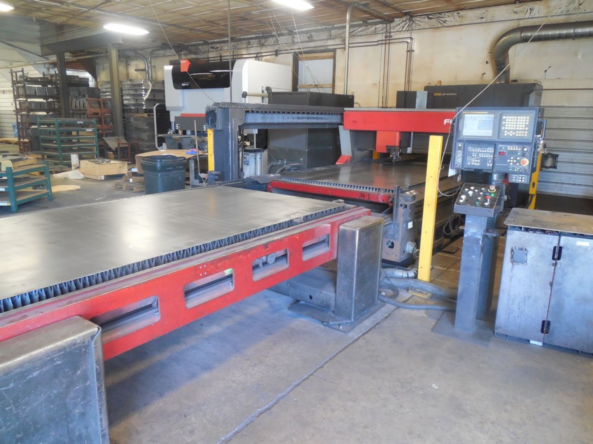 Amada 4000 Watt Model FO-3015 Gemini CNC Laser, s/n 07510023 consisting of: 121” X-Axis Travel,