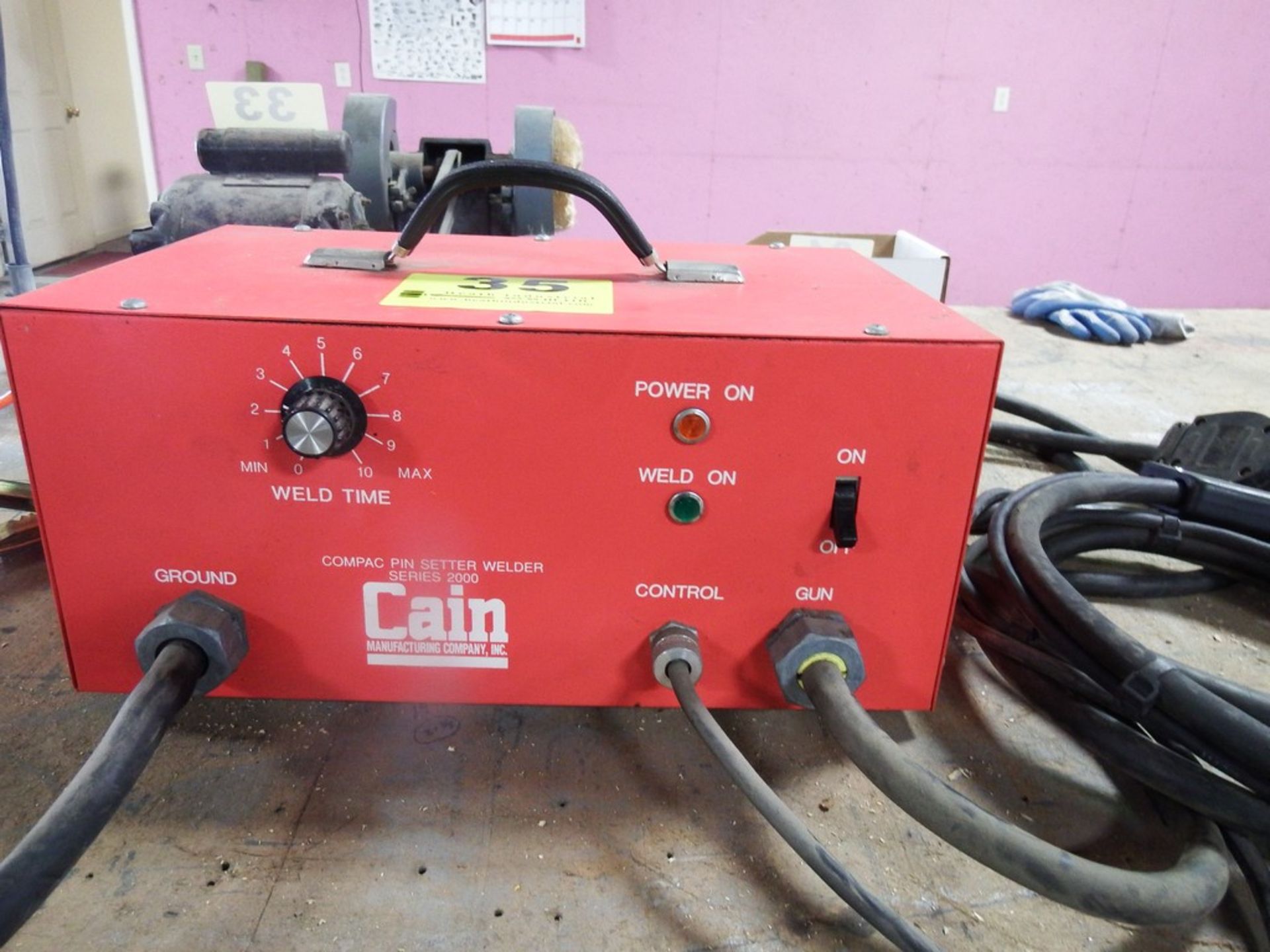 CAIN SERIES 2000 COMPACT PIN SETTER WELDER - Image 4 of 4