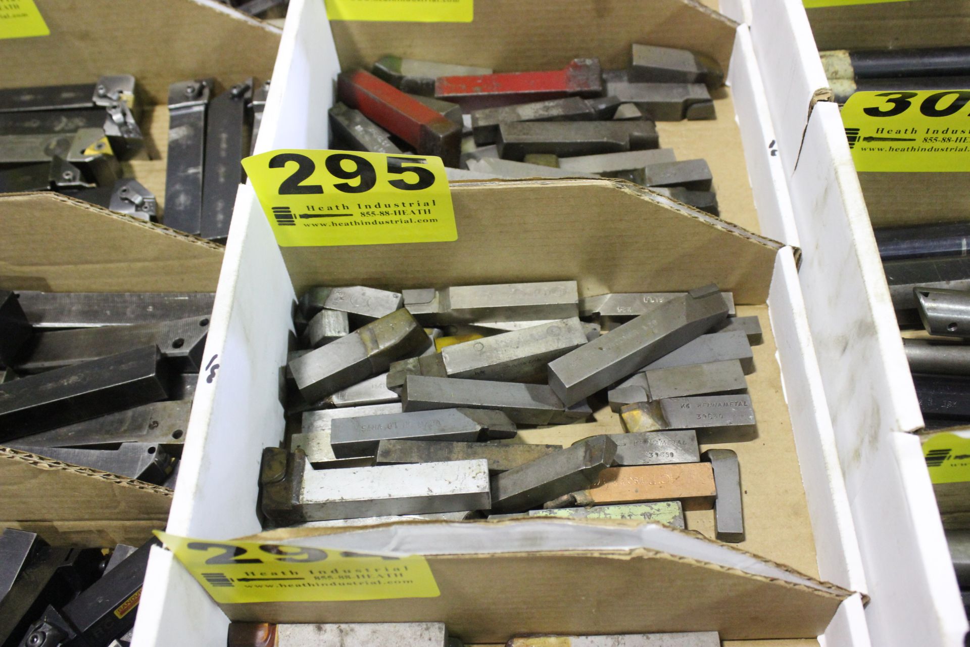 LOT-ASSORTED CARBIDE TIP CUTTING BARS