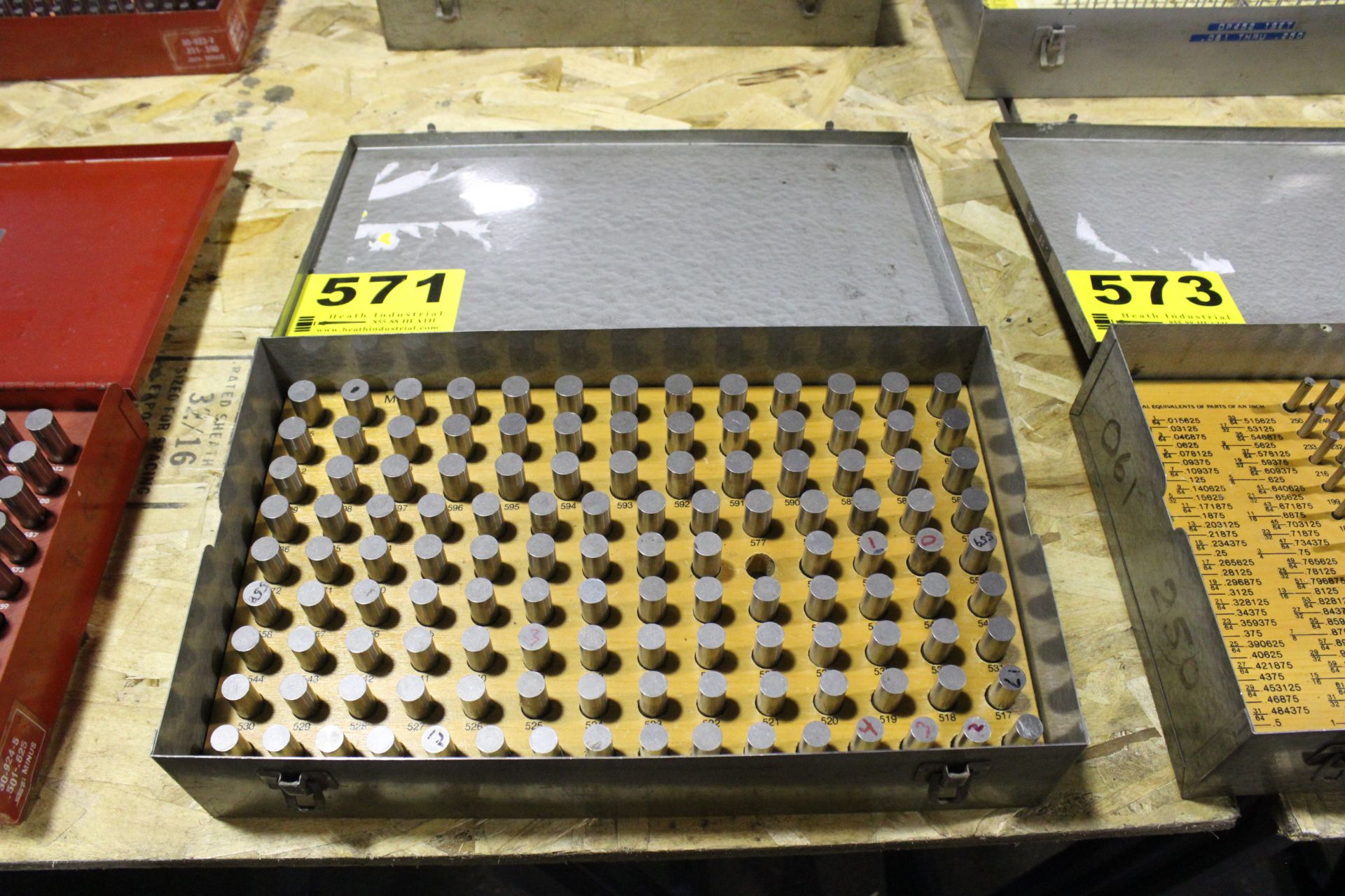 MEYER PLUG GAUGE SET IN CASE