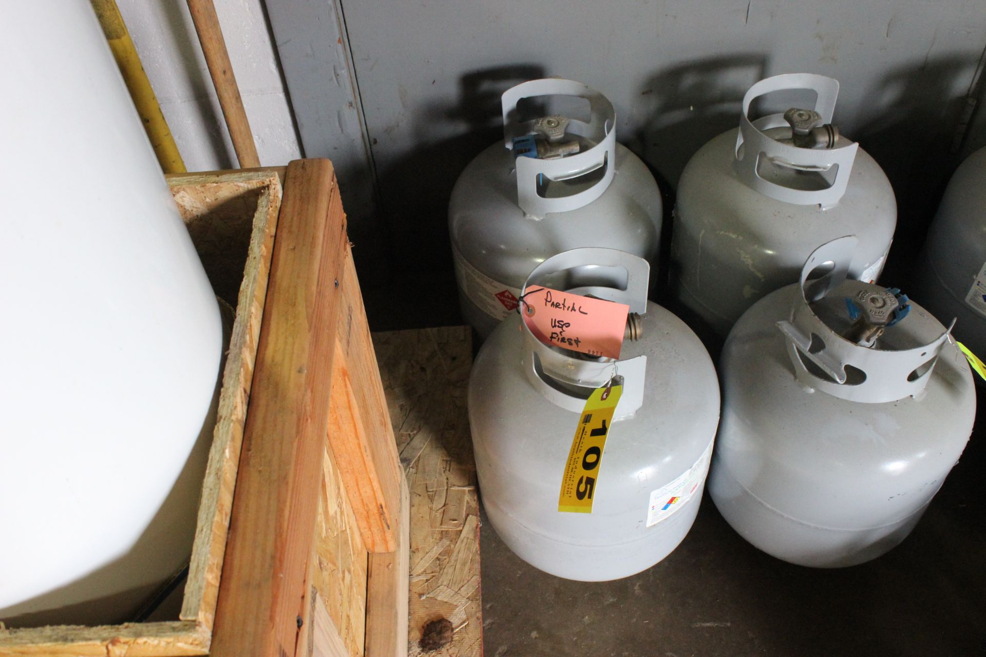 (2) 10LB. PROPANE TANKS